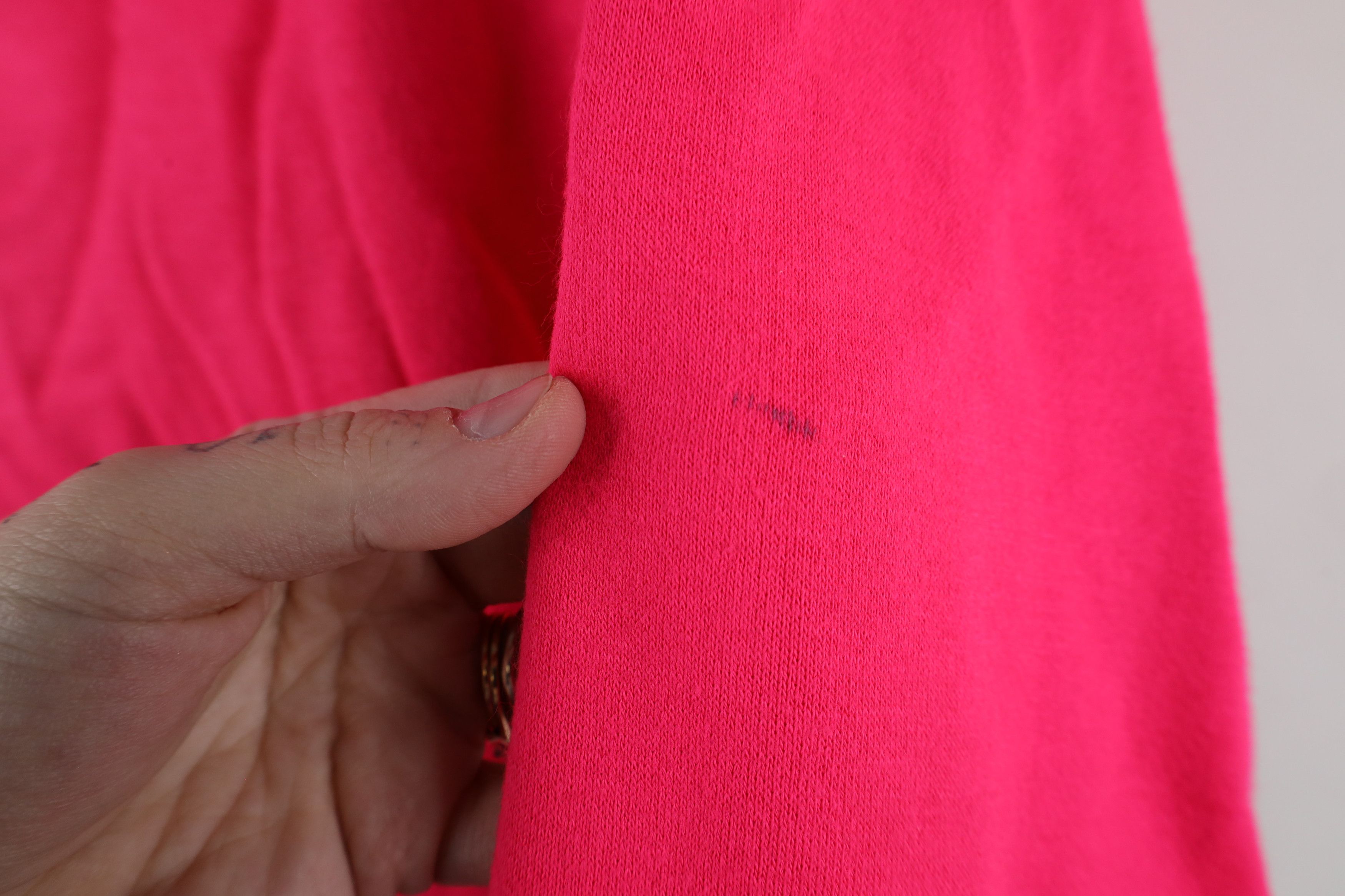 Vintage Vintage 60s 70s Streetwear Crewneck Sweatshirt Pink USA Size M / US 6-8 / IT 42-44 - 4 Thumbnail