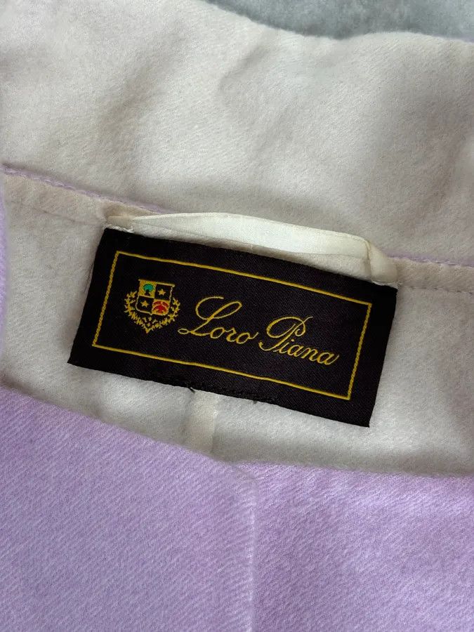 Loro Piana Loro Piana Purple Lila Officer Cashmere Buttoned Jacket Size S / US 4 / IT 40 - 11 Thumbnail