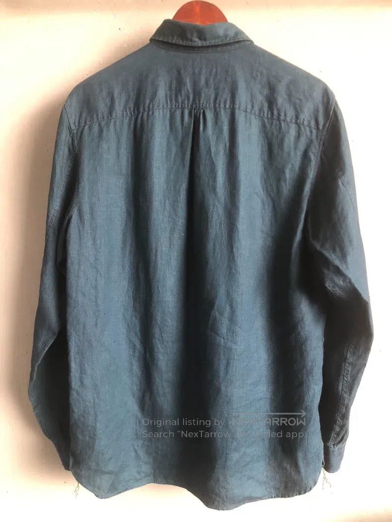 RRL Ralph Lauren RRL Ralph Lauren Depp's same linen workwear shirt shirt Size US M / EU 48-50 / 2 - 7 Thumbnail