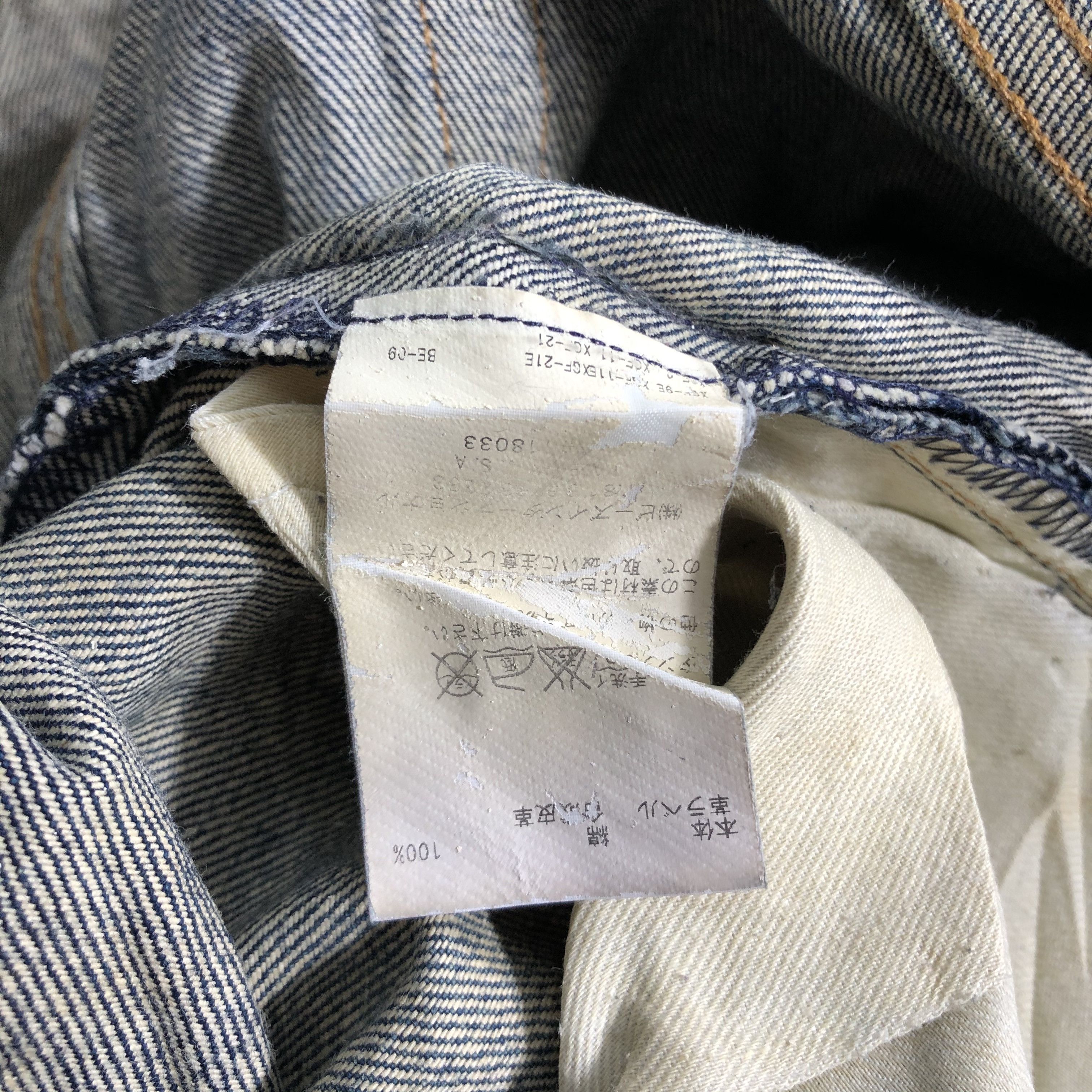 Vintage Vintage Blue Wash XLarge Jeans-J3945 Size US 33 - 9 Thumbnail