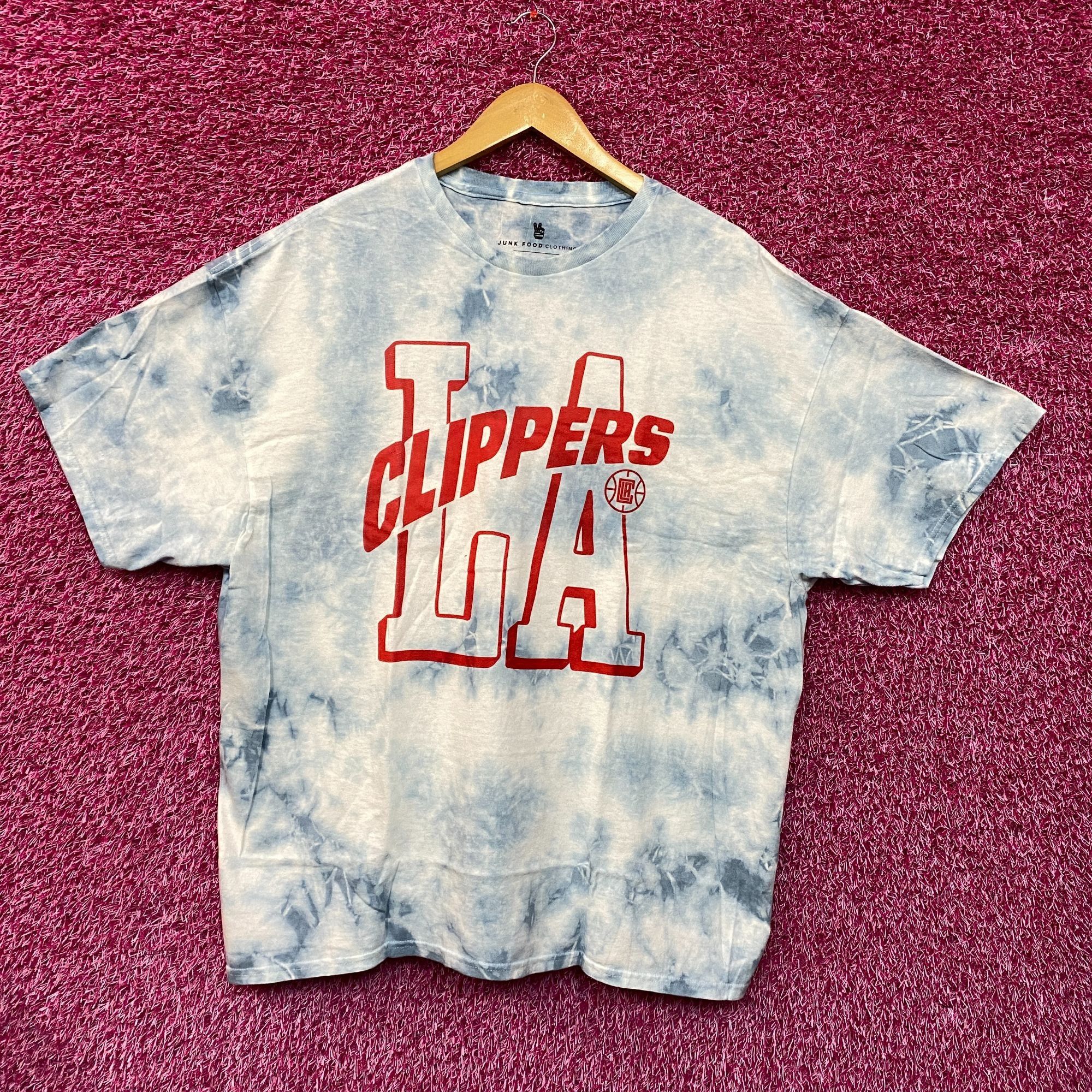 Junk Food NBA LA Clippers Tie Dye Streetwear Tshirt size XL Size US XL / EU 56 / 4 - 1 Thumbnail