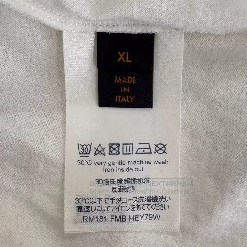 Louis Vuitton Louis Vuitton Graffiti slogan long sleeve Size US XL / EU 56 / 4 - 4 Thumbnail