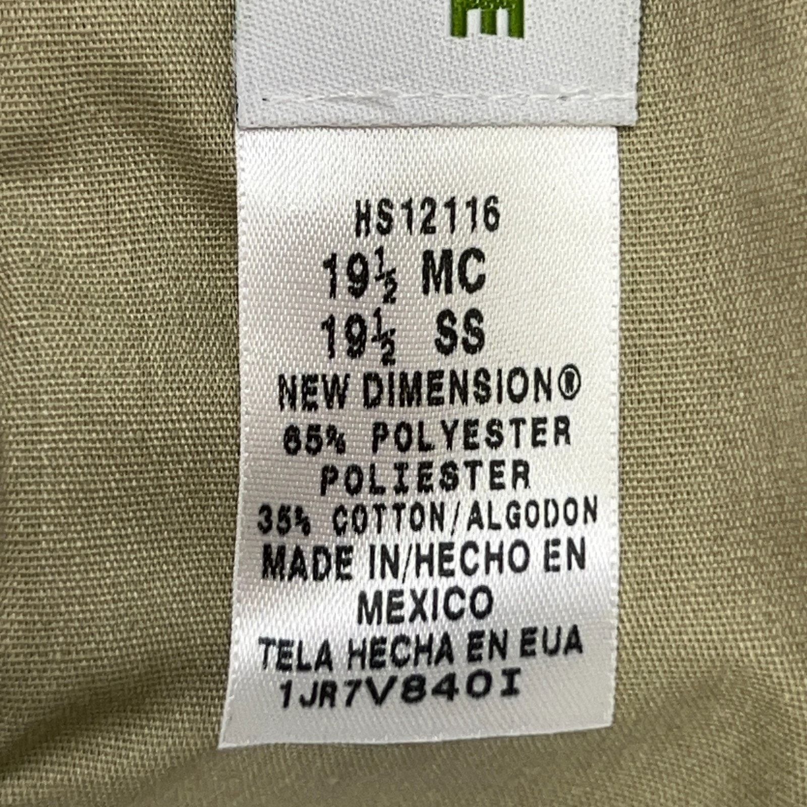 Other Horace Small Tactical Button Front Shirt SS Tan 3XL 19 1/2 Size US XXL / EU 58 / 5 - 6 Thumbnail