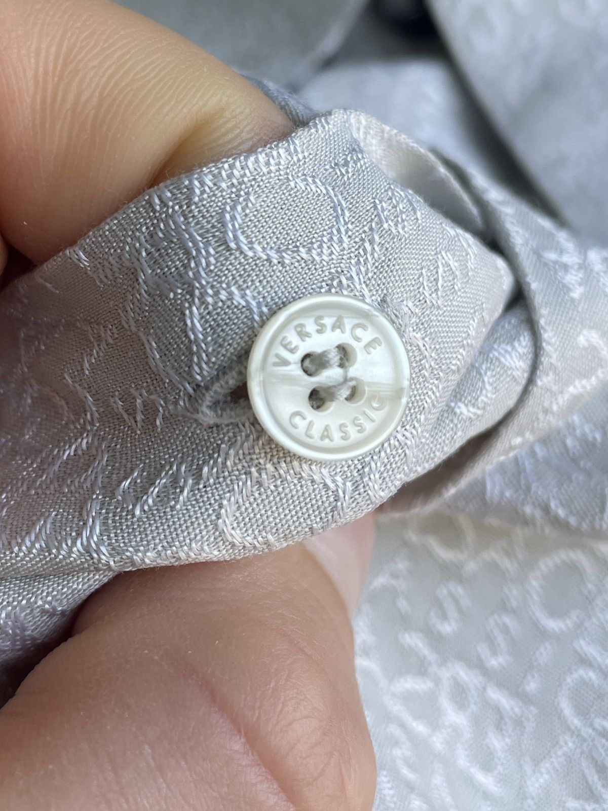Versace Versace Classic V2 Monogram Shirt Size US L / EU 52-54 / 3 - 10 Thumbnail
