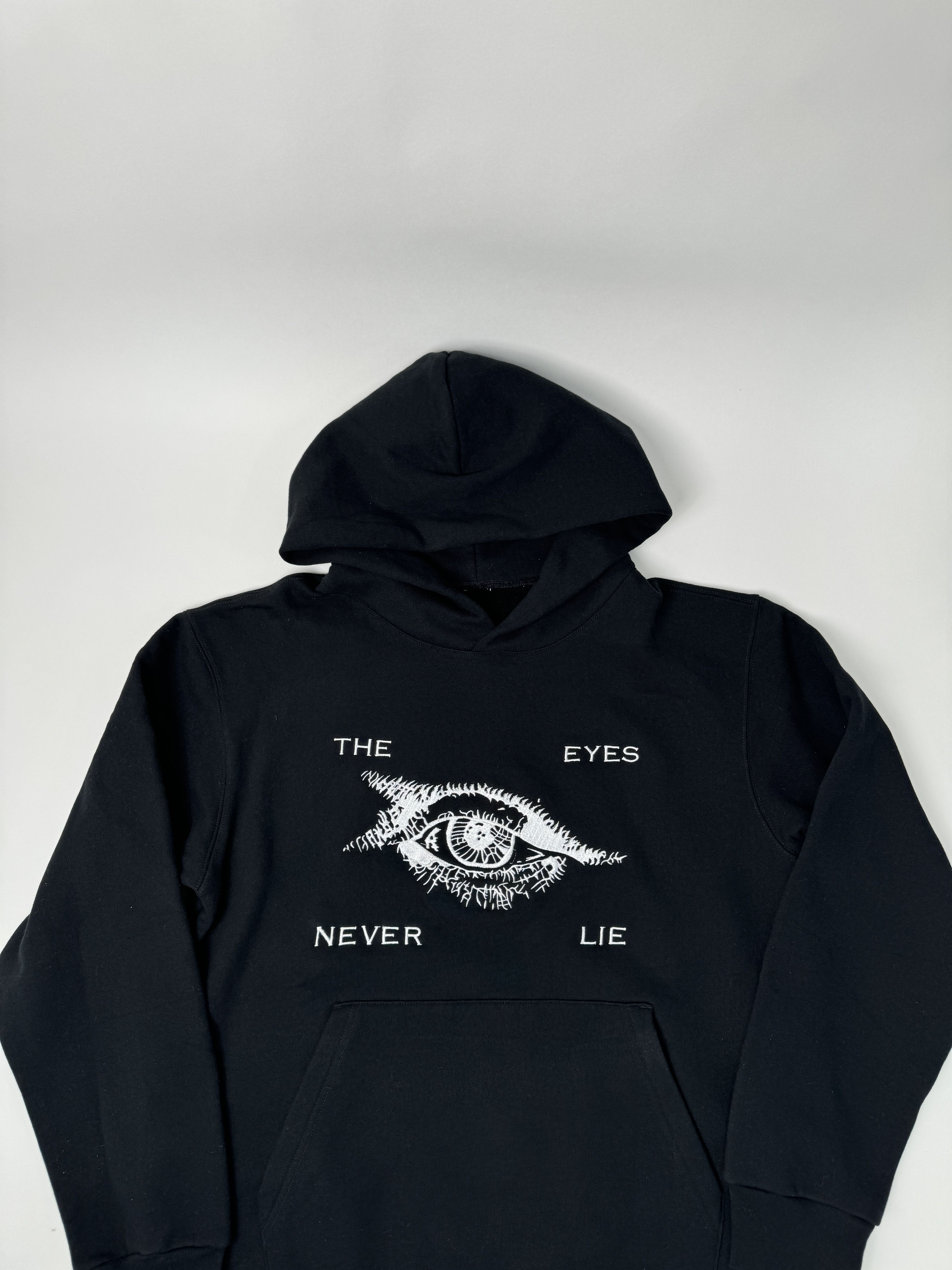 Prolific Eyes Never Lie Hoodie Black Embroidered Size US XL / EU 56 / 4 - 1 Thumbnail