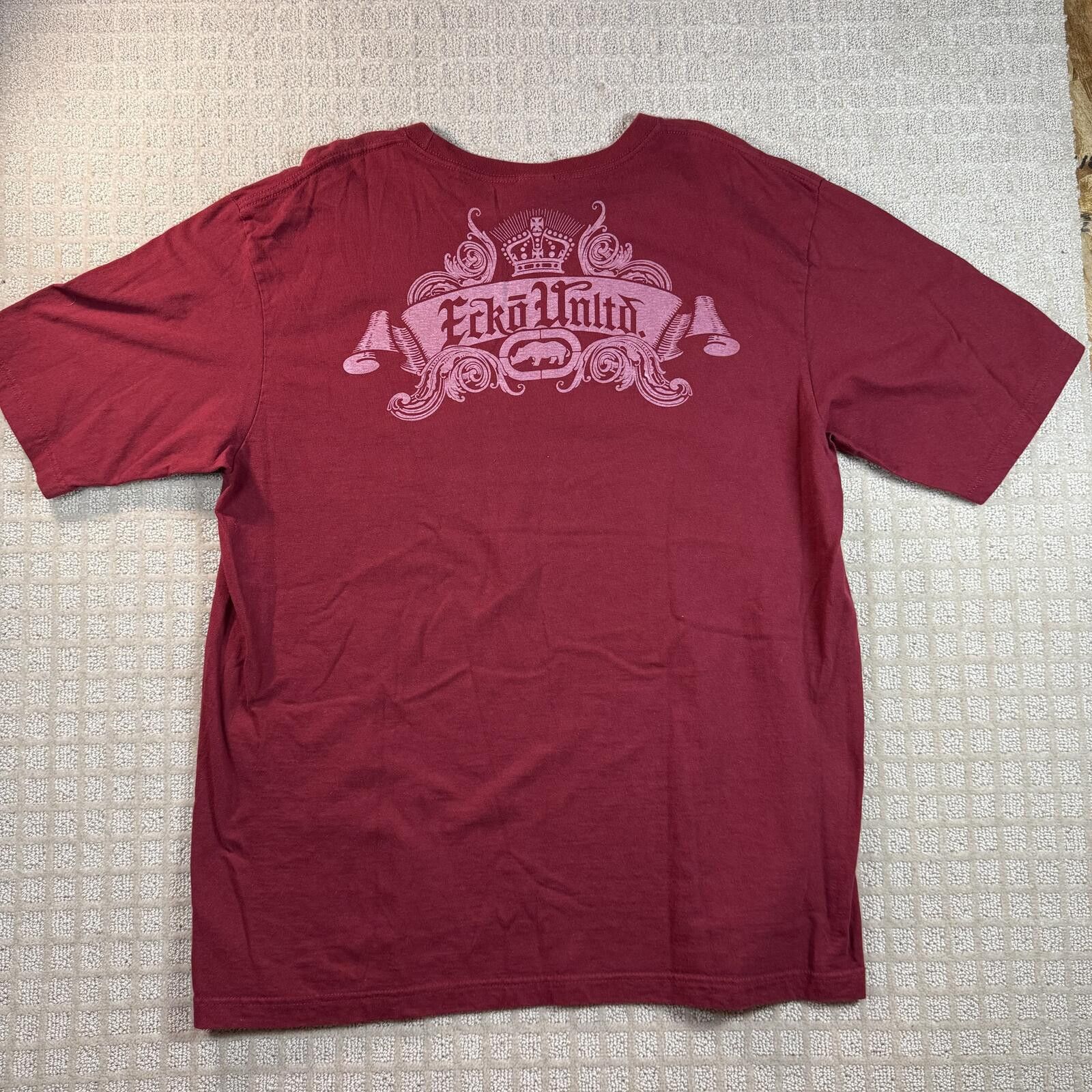Ecko Unltd. Ecko Unltd Graphic T Shirt XXL Red Y2K Streetwear Size US XXL / EU 58 / 5 - 7 Thumbnail