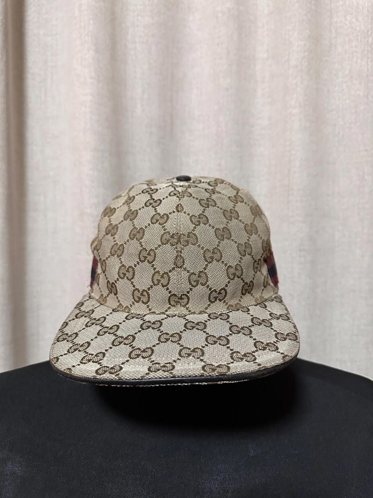 Gucci Gucci Basketball Cap Monogram Brown Size ONE SIZE - 3 Thumbnail