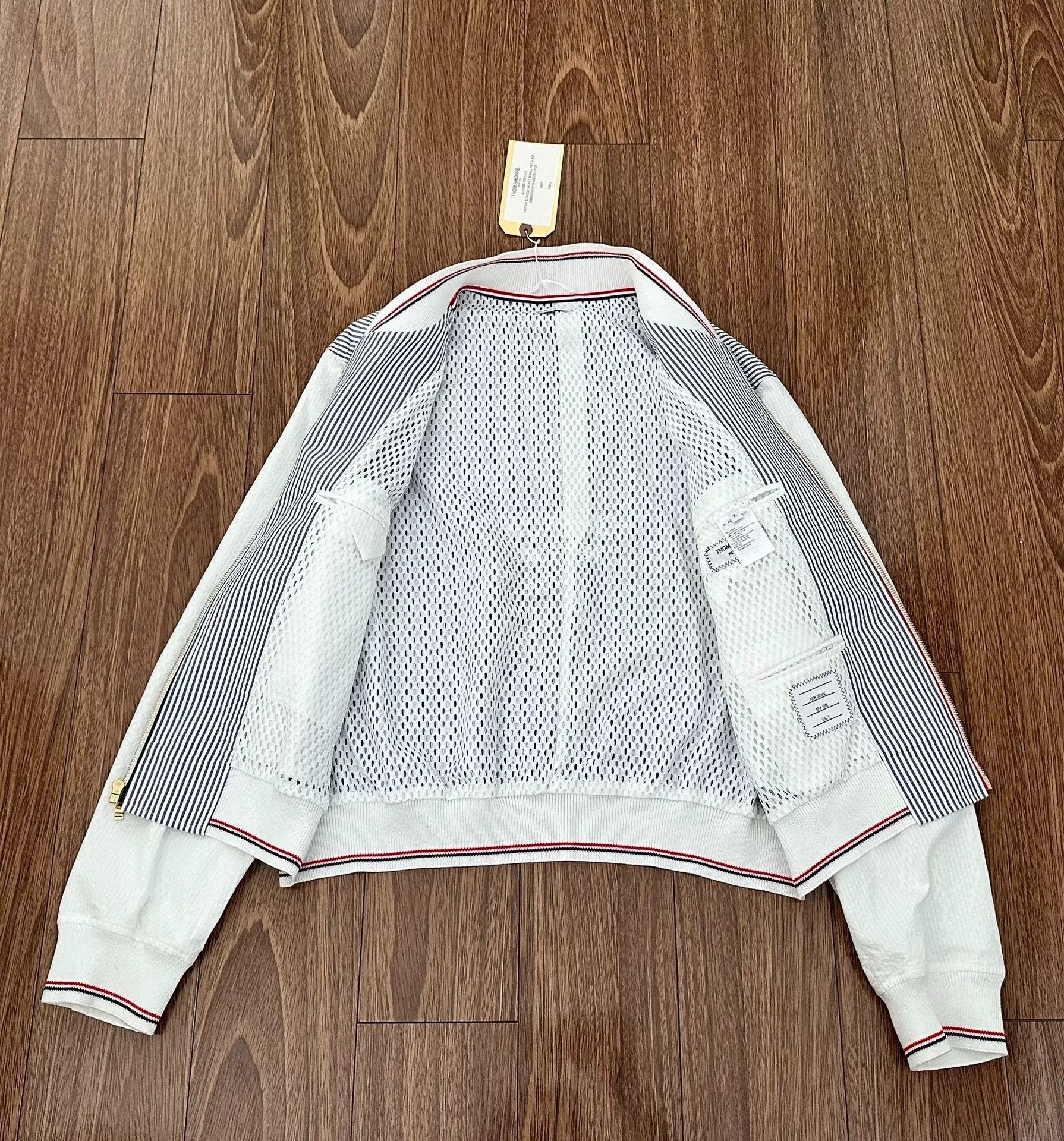 Thom Browne Thom Browne Blouson Jacket Patch Embroidery Size US M / EU 48-50 / 2 - 3 Thumbnail