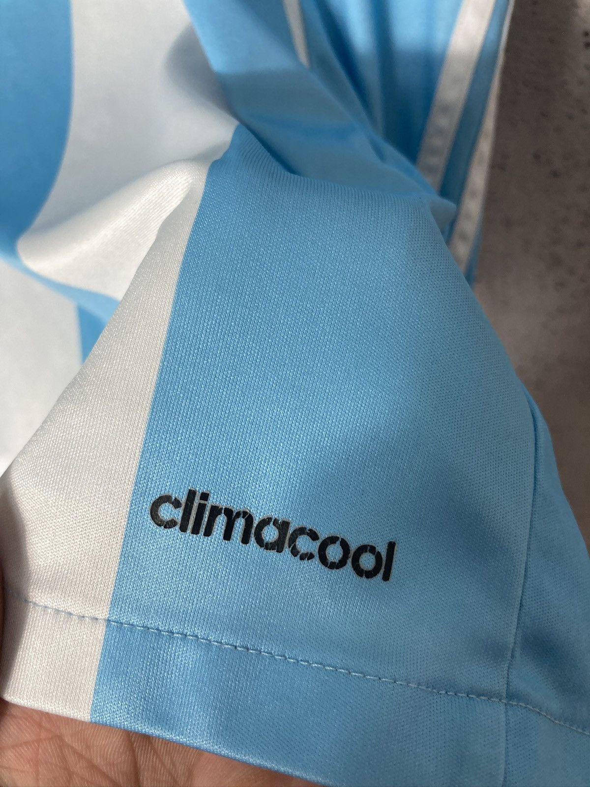 Adidas Adidas Argentina 2016 soccer home jersey Size US XL / EU 56 / 4 - 3 Thumbnail