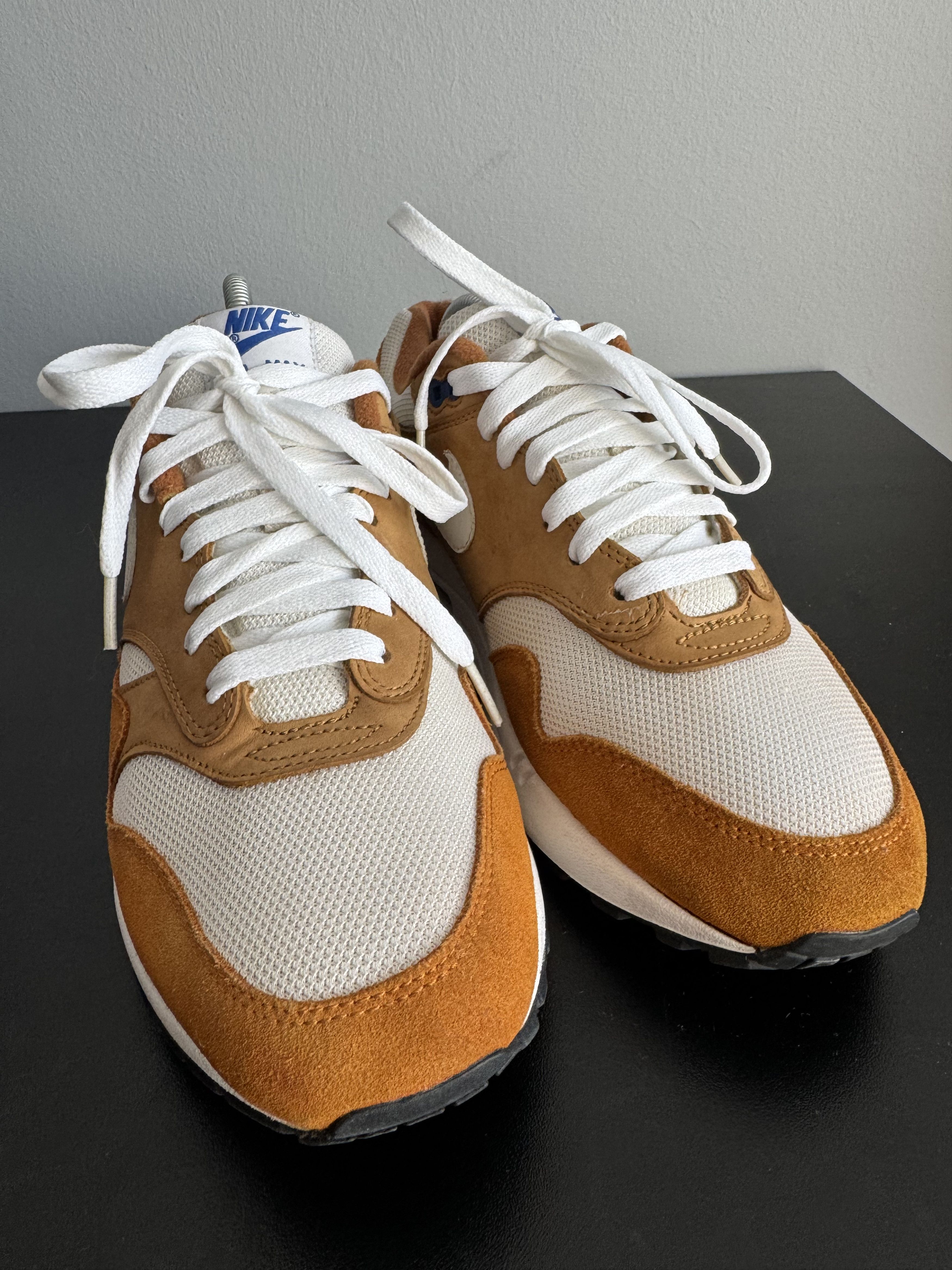 Nike Nike Air Max 1 Curry 2018 atmos travis orange yellow Size US 9.5 / EU 42-43 - 4 Thumbnail