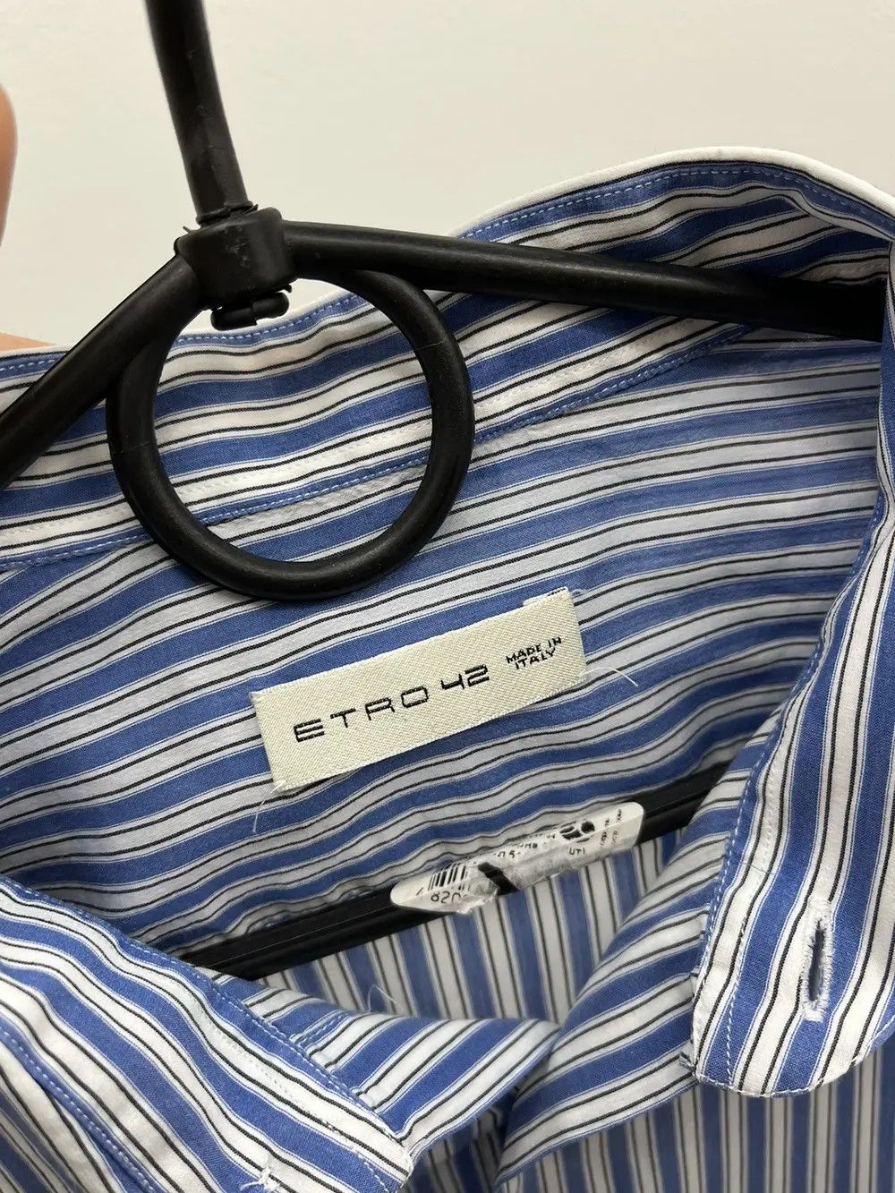 Etro Etro Cotton Stiped Button Up Shirt Size US L / EU 52-54 / 3 - 2 Thumbnail
