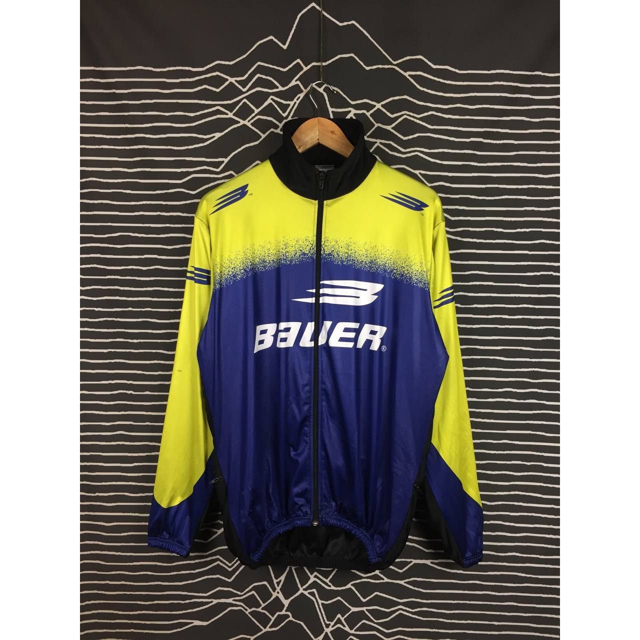 NHL × Vintage Vtg Bauer Hockey Brand Athletic Sports Jacket Size US M / EU 48-50 / 2 - 2 Thumbnail