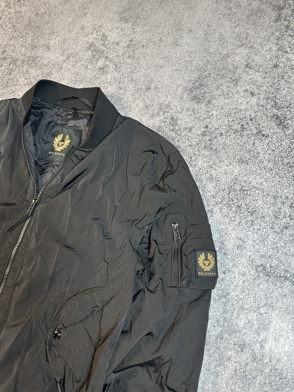 Belstaff Vintage Belstaff Bombers Jacket Streetwear Rare Casual M Size US M / EU 48-50 / 2 - 2 Thumbnail