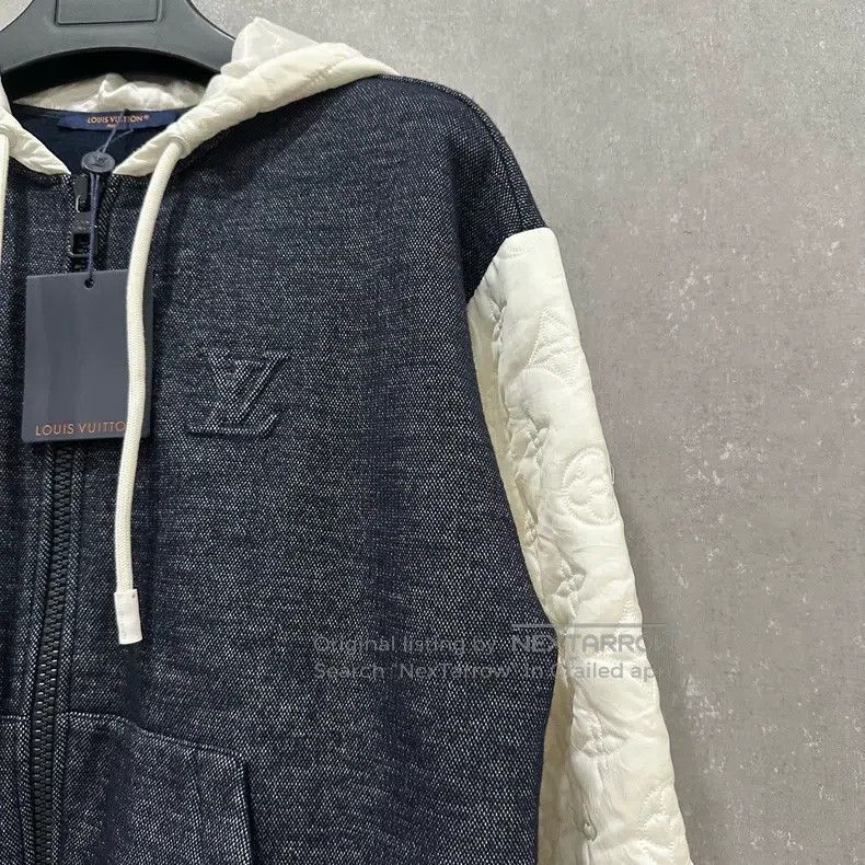 Louis Vuitton Louis Vuitton Patchwork presbyopic embossed hooded jacket Size US S / EU 44-46 / 1 - 3 Thumbnail