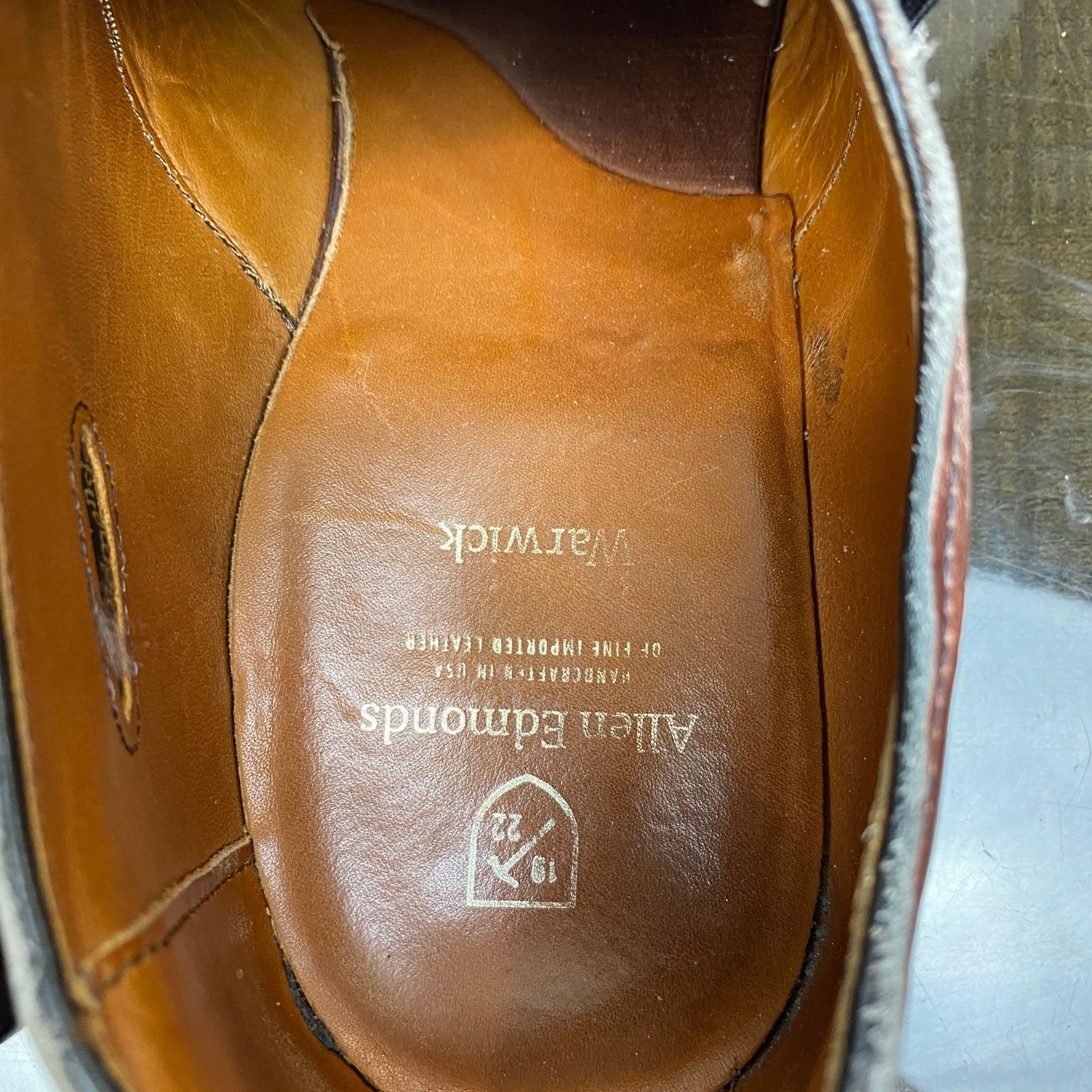Allen Edmonds Allen Edmonds Warwick Monk Strap Leather Dress Shoes 10D Size US 10 / EU 43 - 9 Thumbnail