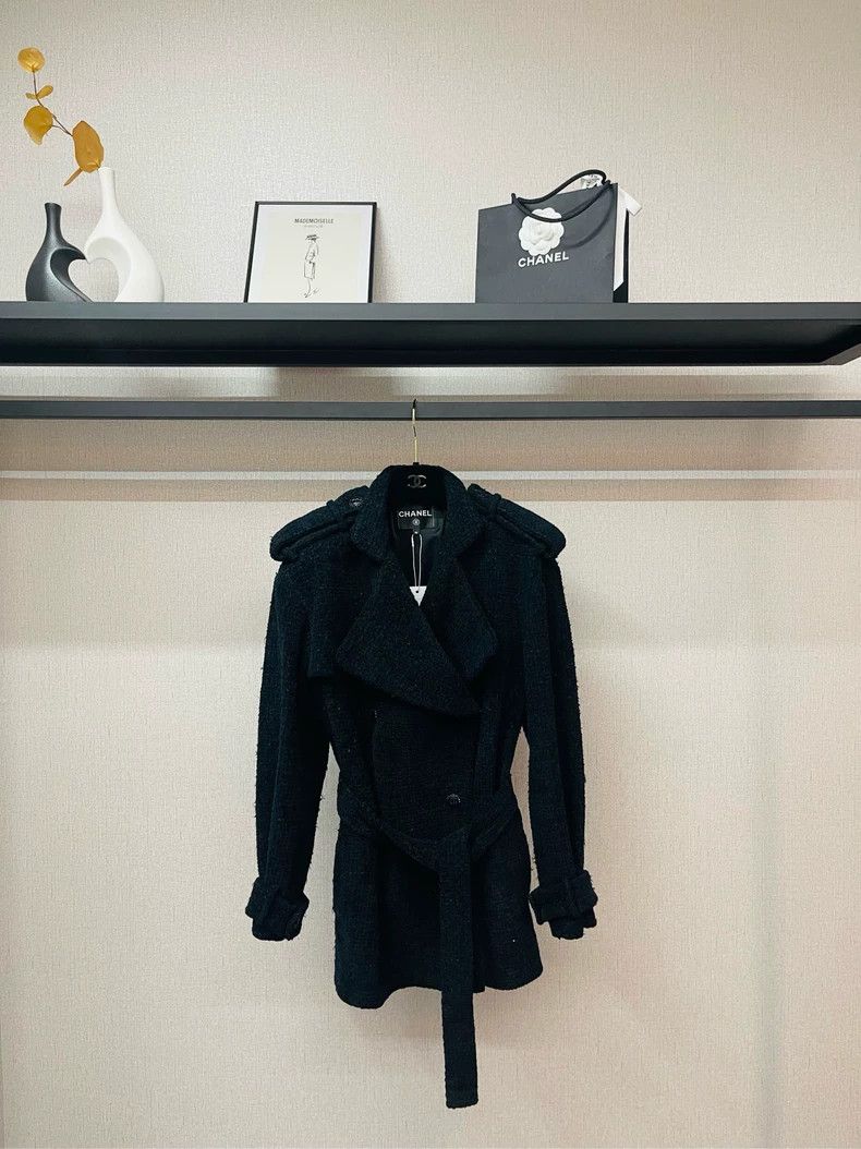 Chanel Chanel Black tweed waist jacket 2504-Nextarrow Size XS / US 0-2 / IT 36-38 - 1 Thumbnail