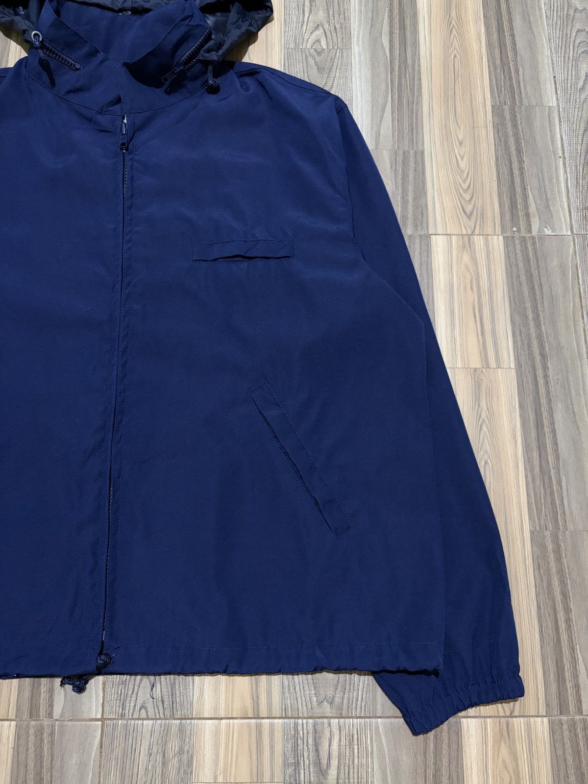 Armani VINTAGE ARMANI JEANS HIDDEN HOODIE JACKET Size US L / EU 52-54 / 3 - 8 Thumbnail