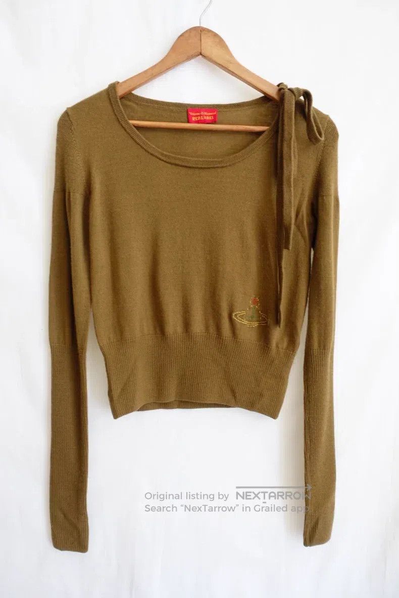 Vivienne Westwood Vivienne Westwood Embroidered knitted top Size M / US 6-8 / IT 42-44 - 4 Thumbnail
