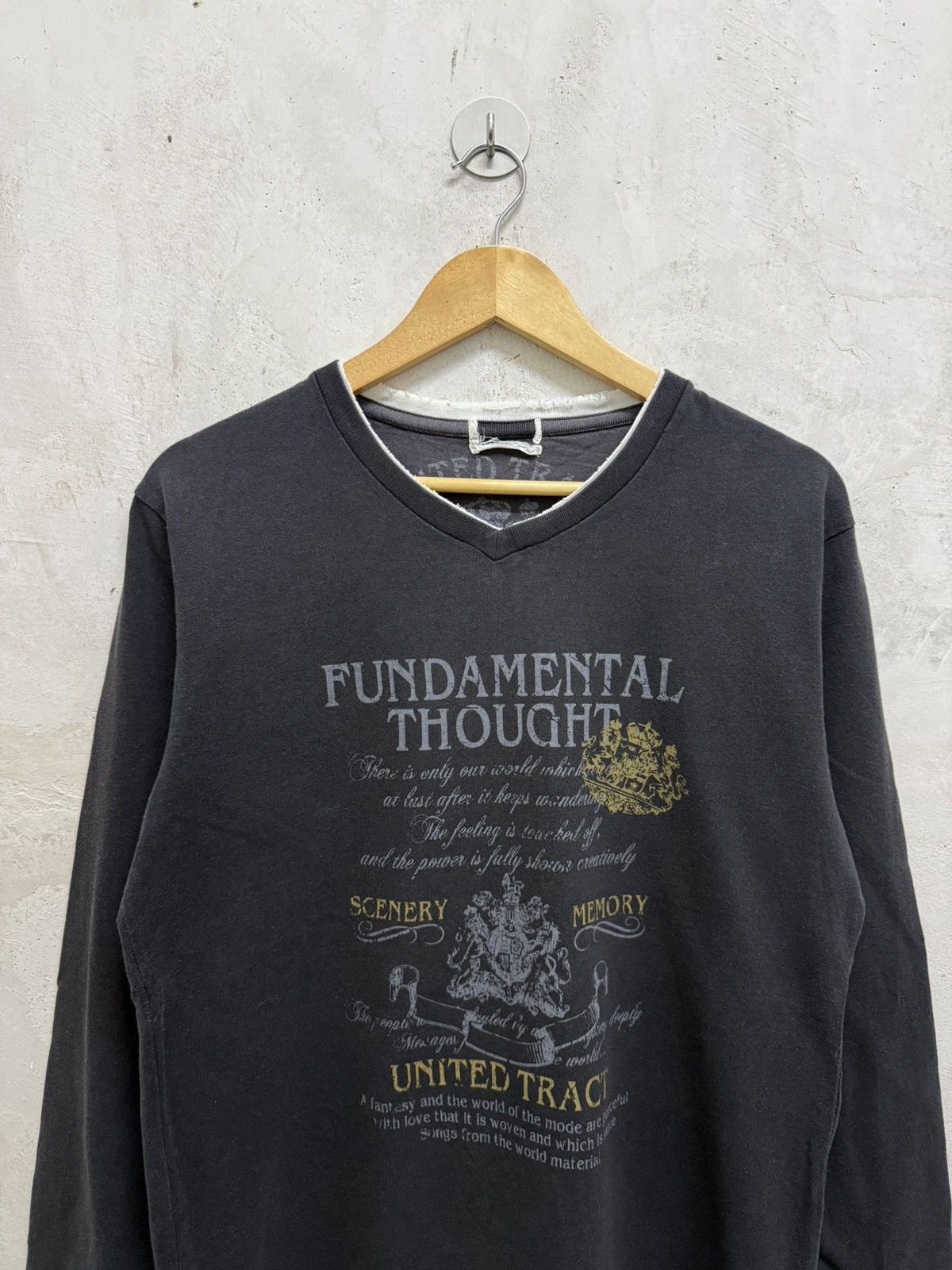 Japanese Brand 2000s Archival Wild Poem Double Layered Grunge Styled Size US S / EU 44-46 / 1 - 2 Thumbnail