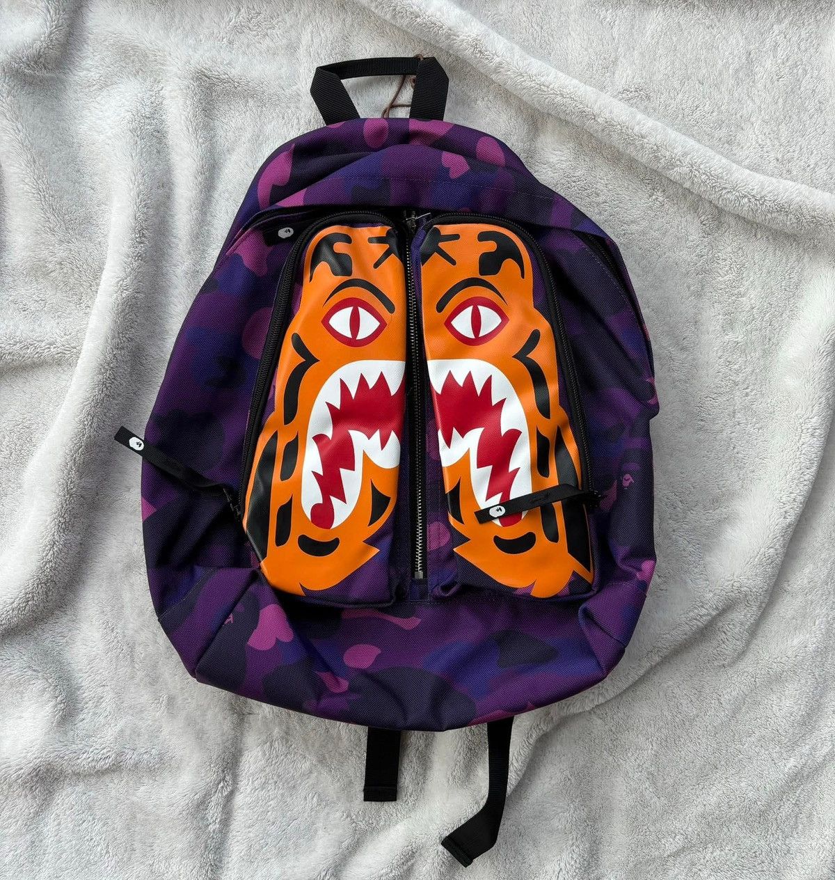 Bape Color Camo Tiger Daypack | Grailed