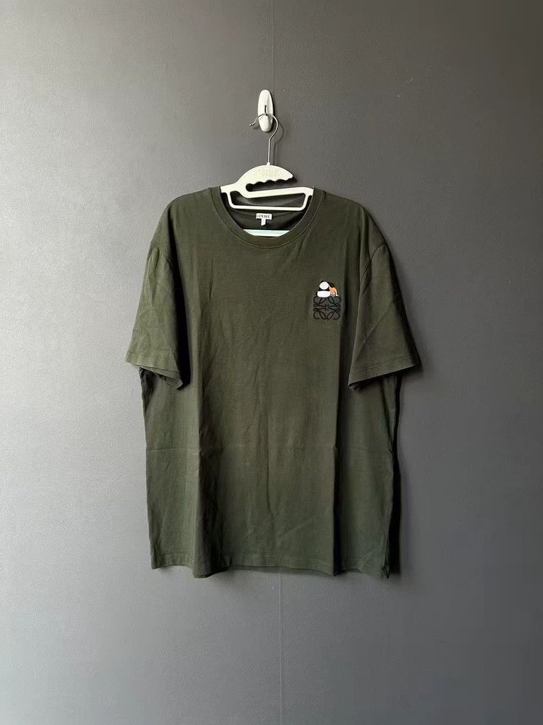 Loewe LOEWE Panda embroidered logo short sleeve Size XL / US 12-14 / IT 48-50 - 1 Thumbnail