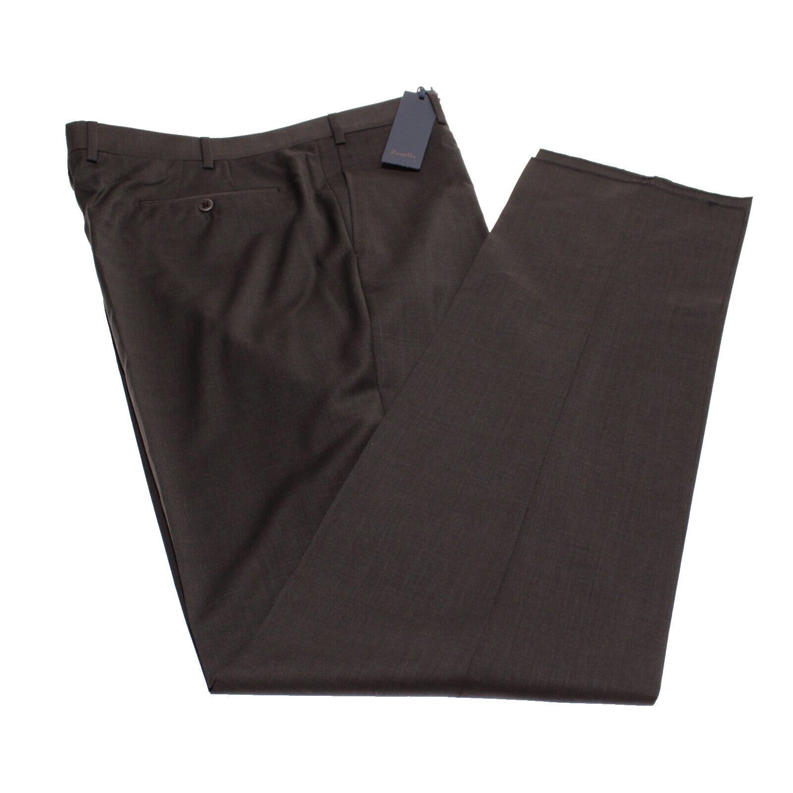 Zanella Zanella New with tags Dress Pants Size 40 US In Brown Size US 40 / EU 56 - 2 Thumbnail