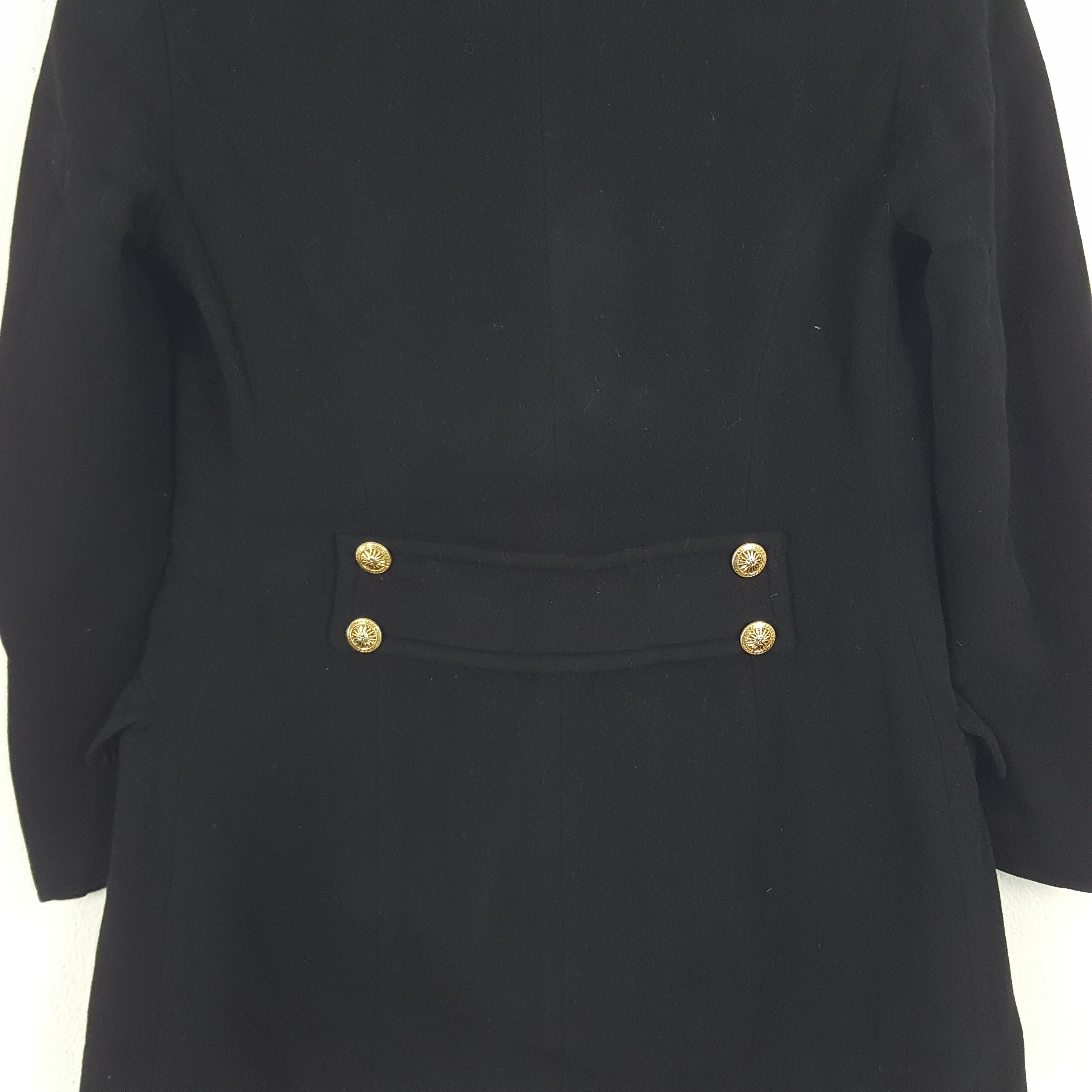 Versace × Vintage Vintage Versace Sport Velvet Blazer Jacket Size S / US 4 / IT 40 - 4 Thumbnail