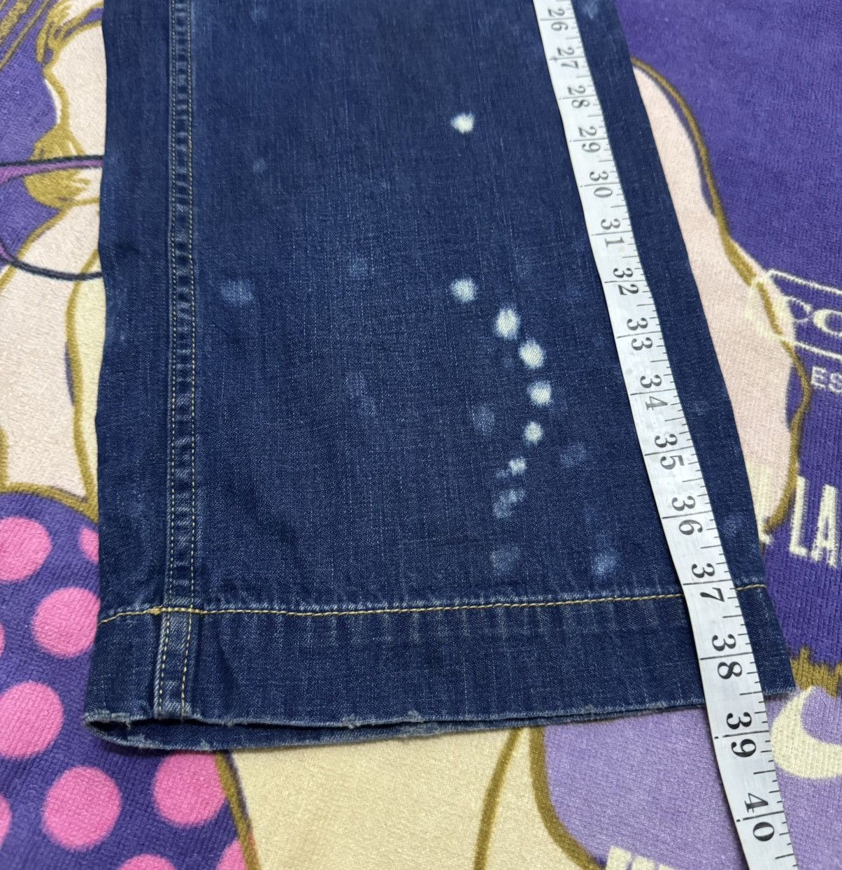 Polo Ralph Lauren POLO RALPH LAUREN Soft Denim Pant Rare Design Unisex Size US 30 / EU 46 - 17 Thumbnail