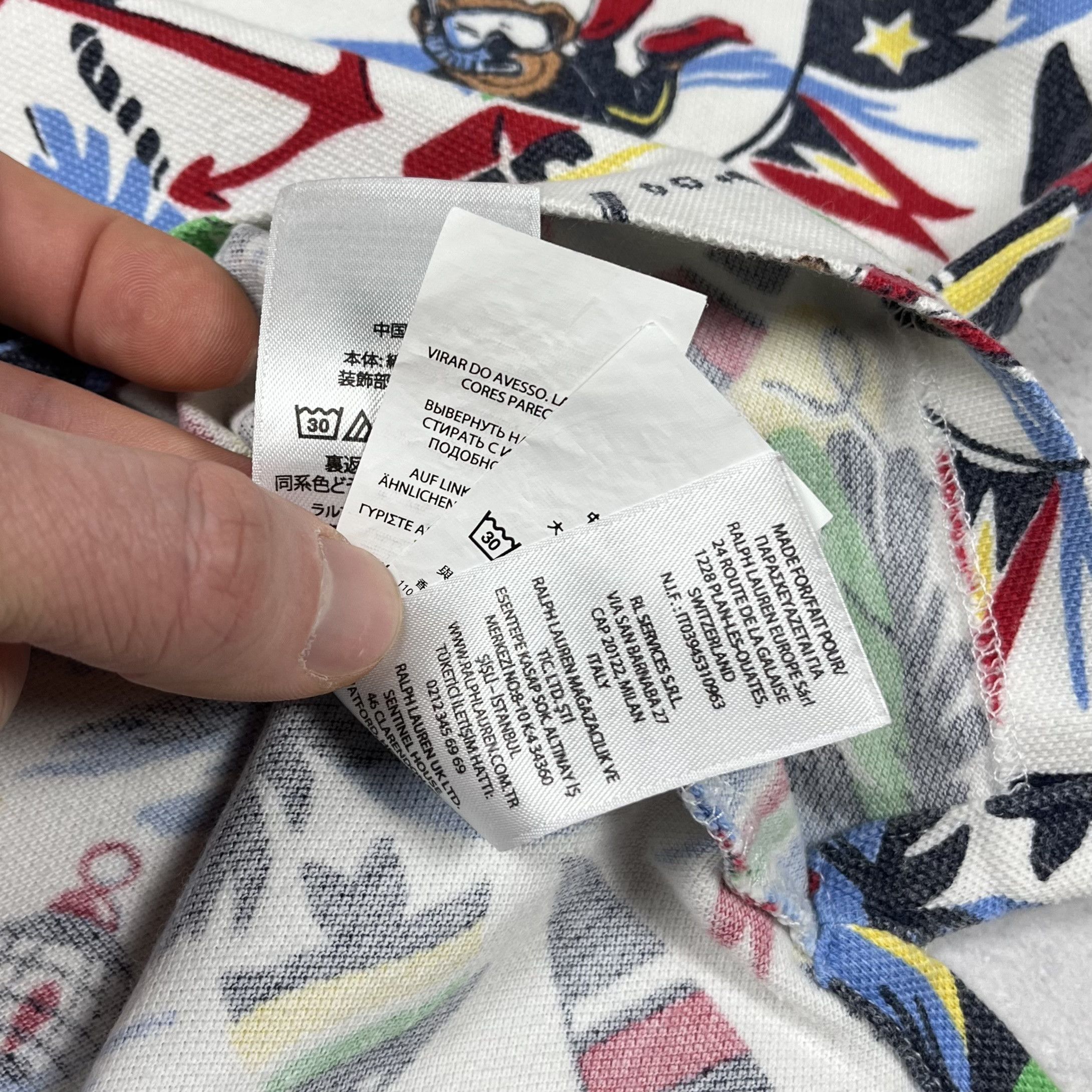 Polo Ralph Lauren Polo Bear Ralph Lauren Multi-logo Polo Shirt Size US XXL / EU 58 / 5 - 14 Thumbnail