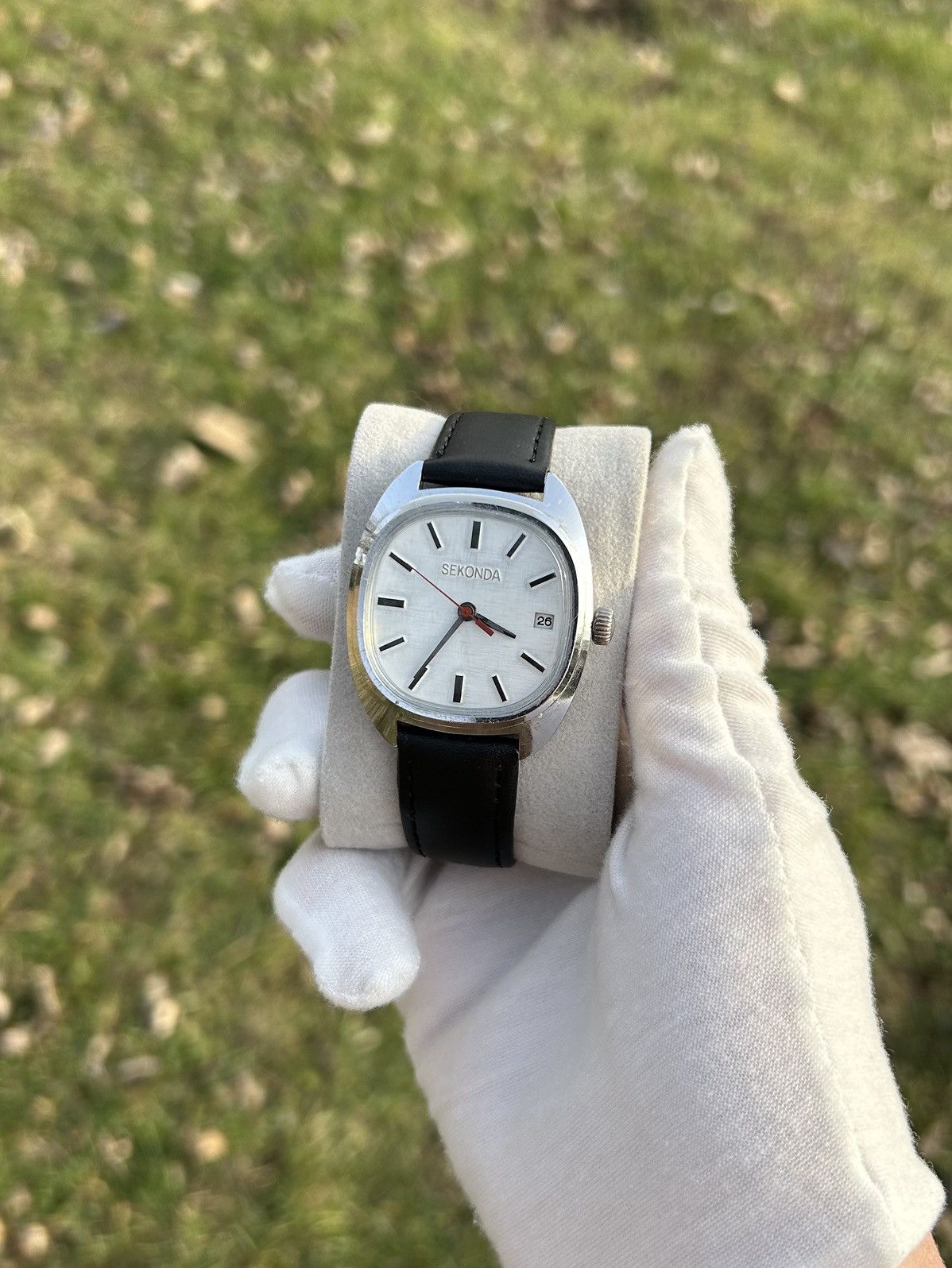 Vintage Vintage Sekonda Watch USSR Soviet Mechanical Authentic 1980s Size ONE SIZE - 12 Thumbnail