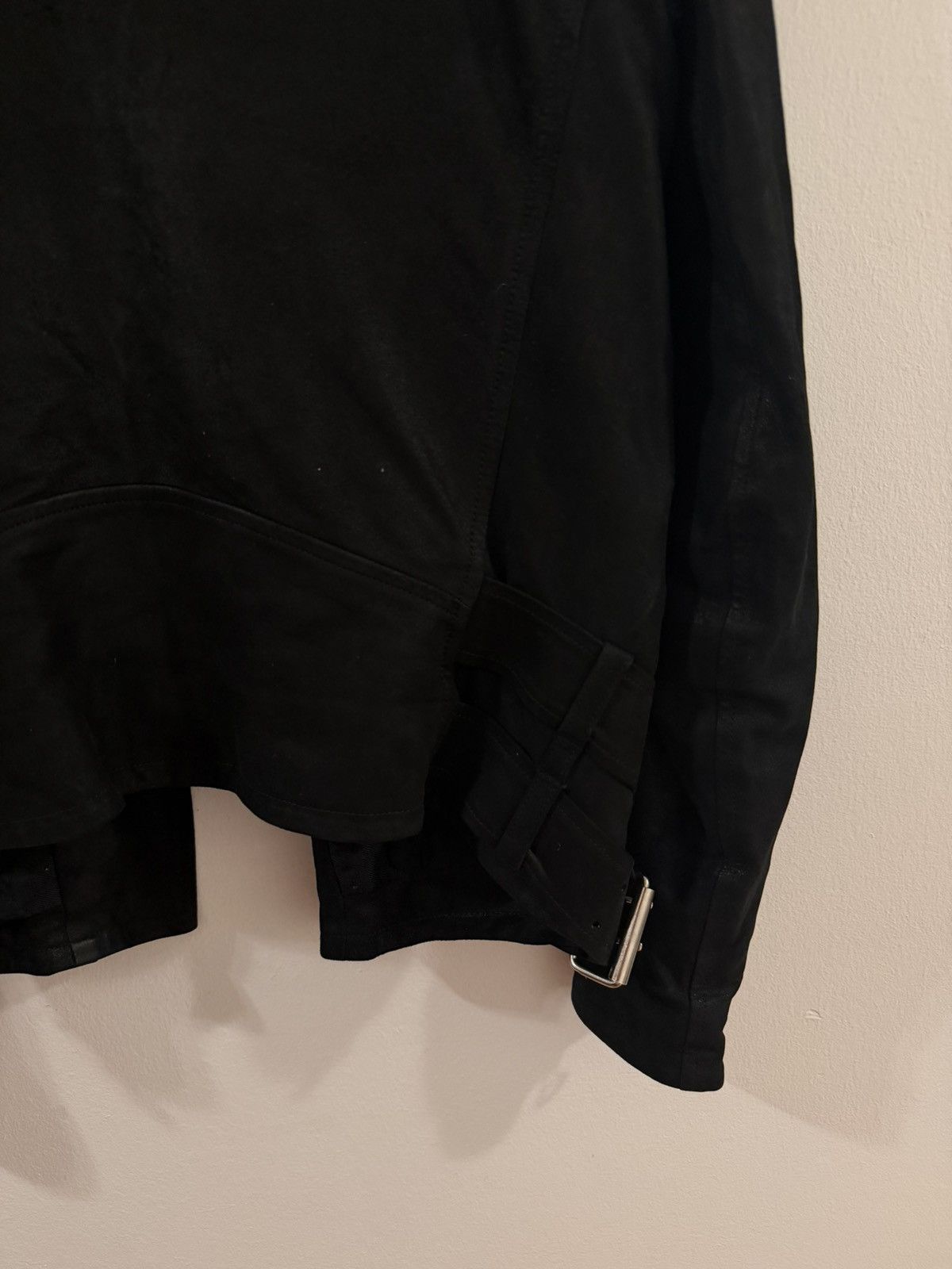 Balmain FW09 Balmain Double Belted Blistered Lambskin Biker Jacket Size US S / EU 44-46 / 1 - 11 Thumbnail