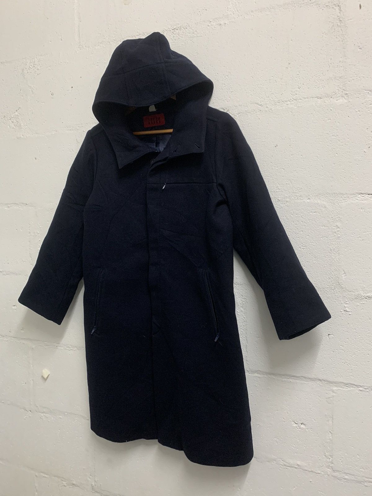 Japanese Brand × Vintage Vintage Super Hakka Long Coat Hoodie Buttom Up Zipper Size US S / EU 44-46 / 1 - 2 Thumbnail