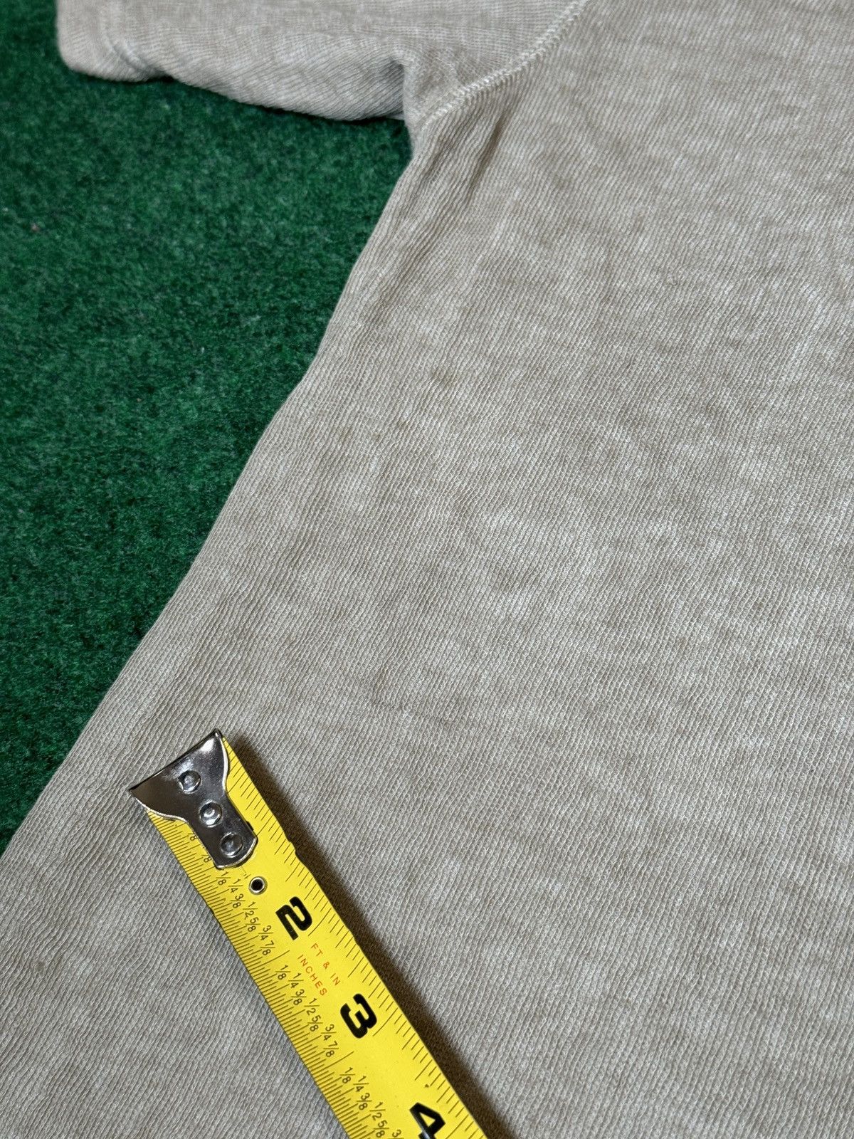 Ecko Unltd. × Vintage Y2L Ecko UNLTD Denim Baggy Hip Hop Biege Sand T Shirt Size US L / EU 52-54 / 3 - 11 Thumbnail