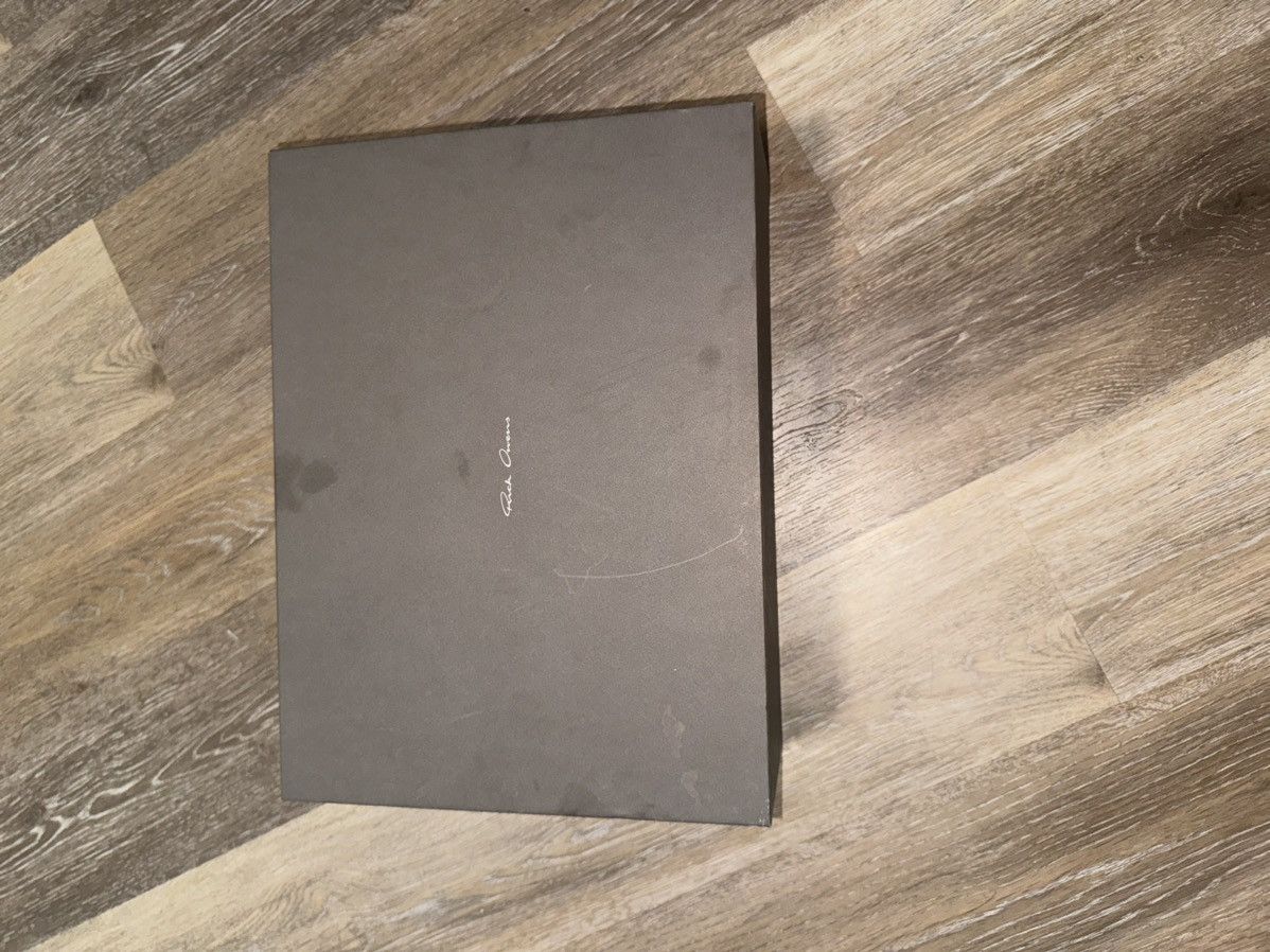 Rick Owens Black Vintage Sneakers Size US 7 / EU 40 - 10 Thumbnail