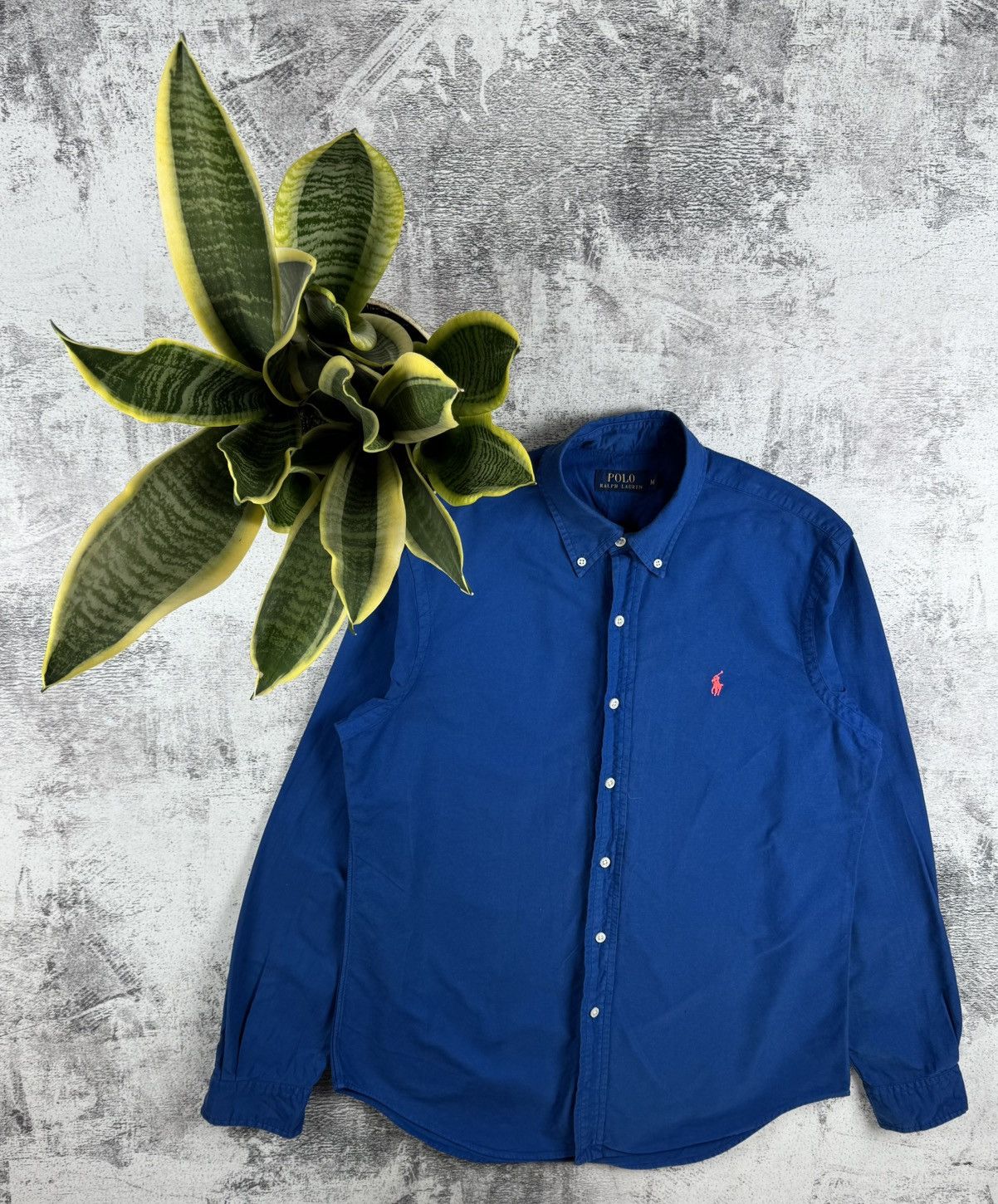 Polo Ralph Lauren Polo Ralph Lauren Basic 90S Longsleeve Luxury Button Shirt Size US M / EU 48-50 / 2 - 1 Thumbnail