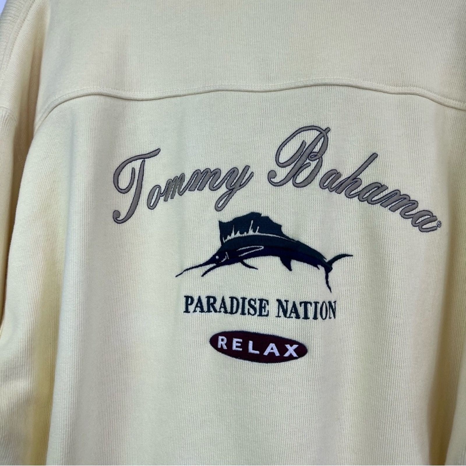 Tommy Bahama Tommy Bahama Yellow Logo Pullover Sweater Men’s Size XL Size US XL / EU 56 / 4 - 14 Thumbnail