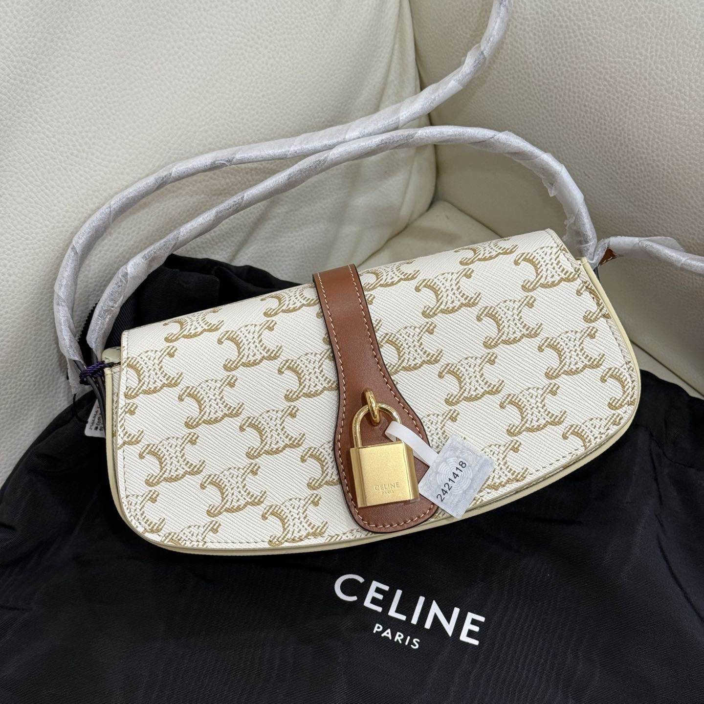 Celine Celine Triomphe Mini Shoulder Bag Size ONE SIZE - 1 Thumbnail