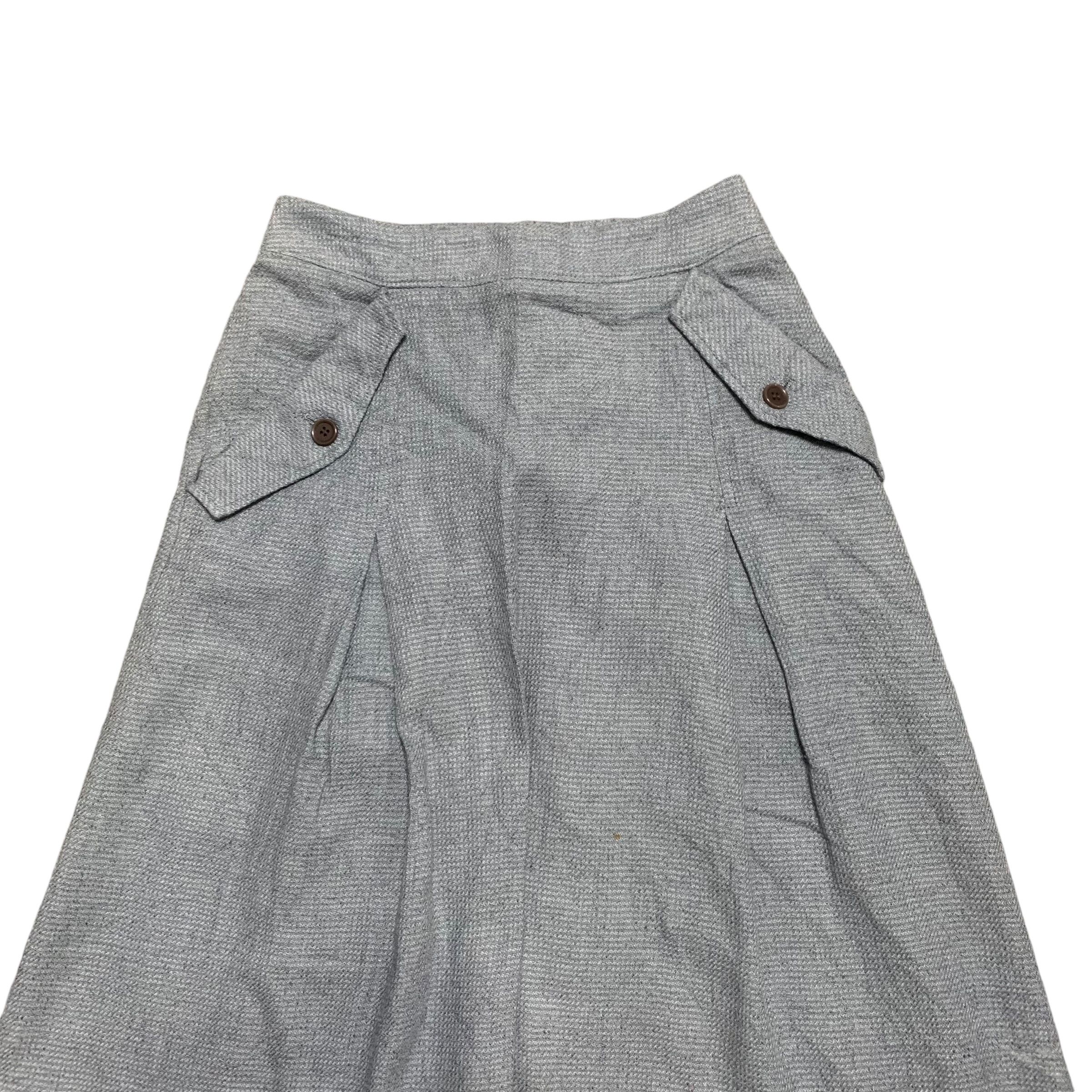 Issey Miyake Issey Miyake Plantation Midi Skirt Size 28" / US 6 / IT 42 - 3 Thumbnail