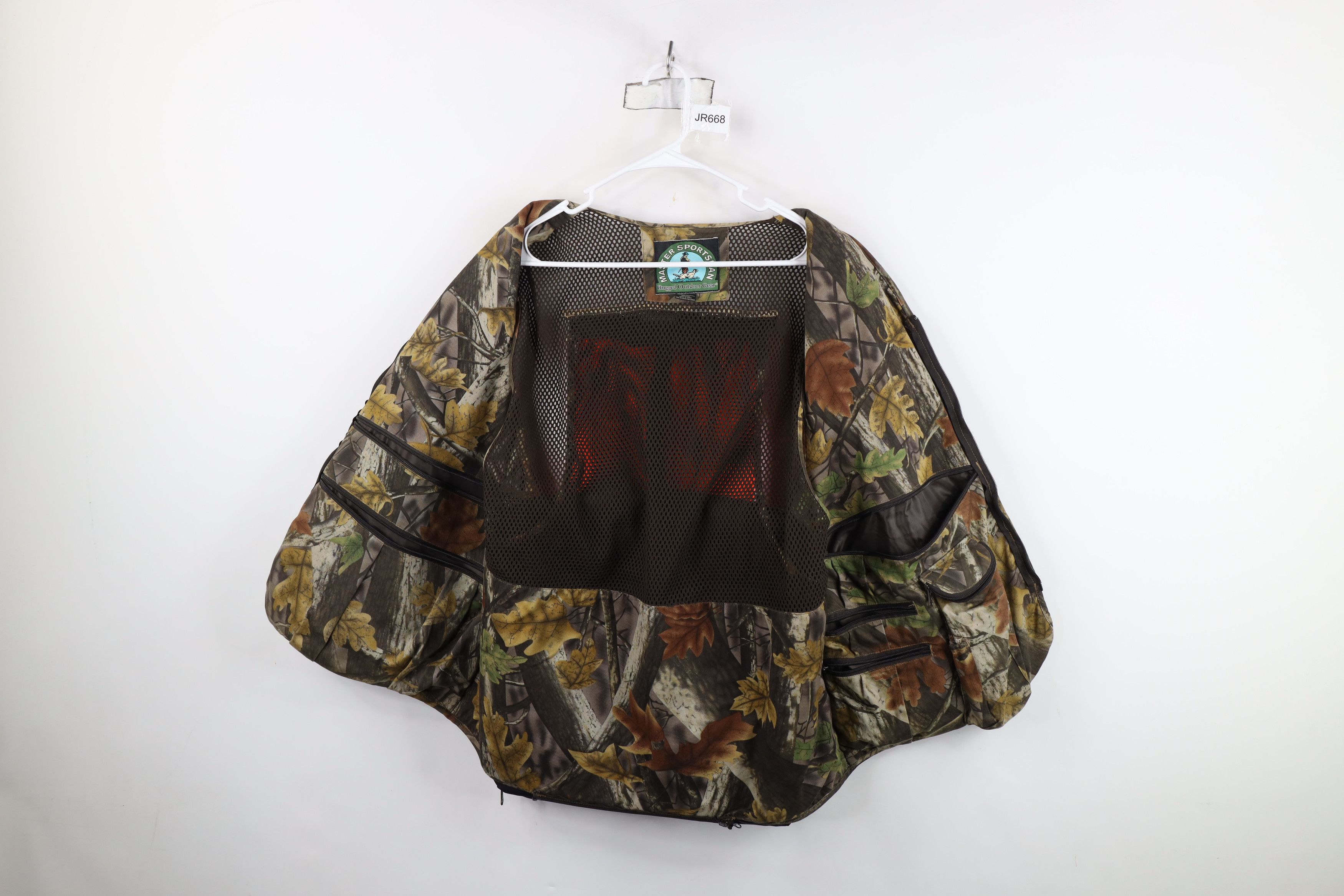 Vintage Vintage 90s Streetwear Camouflage Padded Hunting Vest Jacket Size US L / EU 52-54 / 3 - 10 Thumbnail