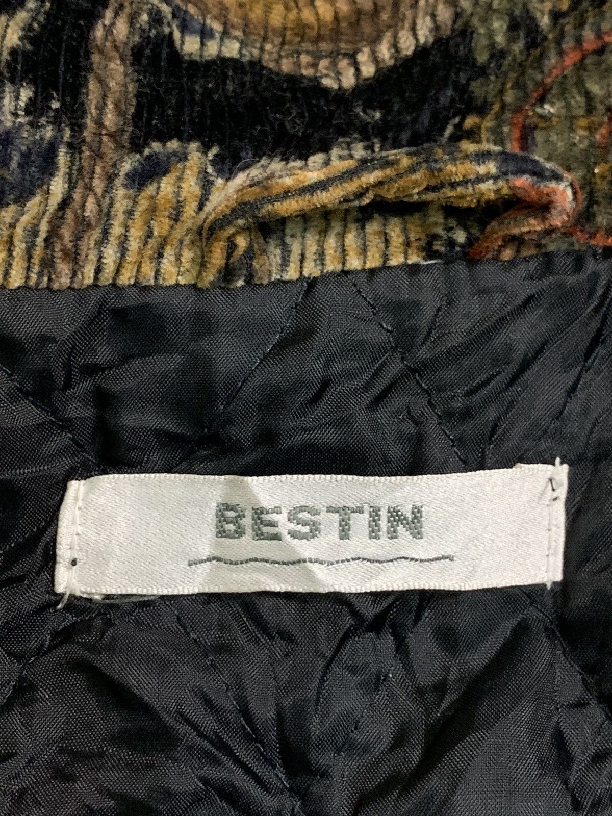 Beastin Rare Design Vintage Bestin Corduroy Zipper Jacket Size US L / EU 52-54 / 3 - 4 Thumbnail