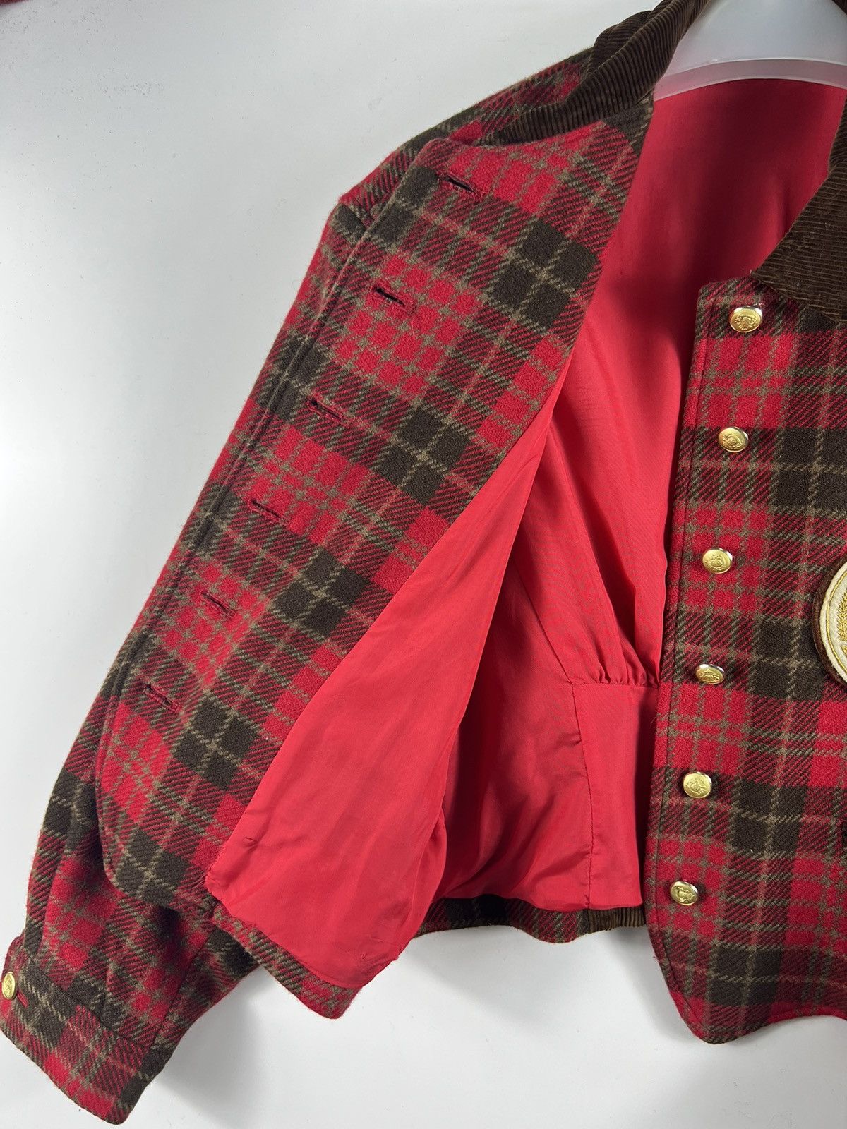 Other 🔥 BONDAGE TARTAN Nemeth inspired CROPPED JACKET Size L / US 10 / IT 46 - 10 Thumbnail