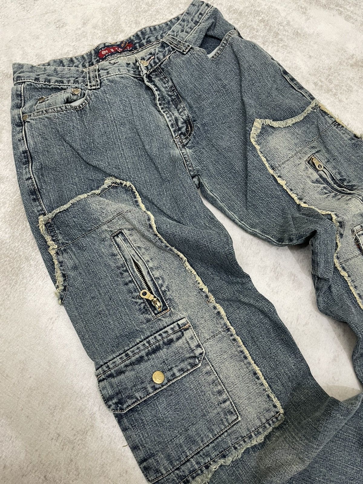 Hysteric Glamour 2000s Jinggou Japan Flared distressed Denim LGB Style Size US 29 - 4 Thumbnail