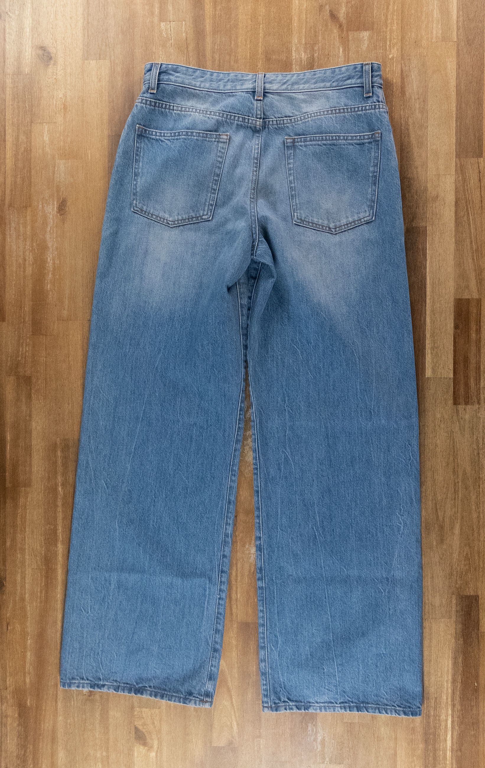 The Row THE ROW Eglitta blue straight leg jeans Size 6 / 42 q Size 28" / US 6 / IT 42 - 9 Thumbnail