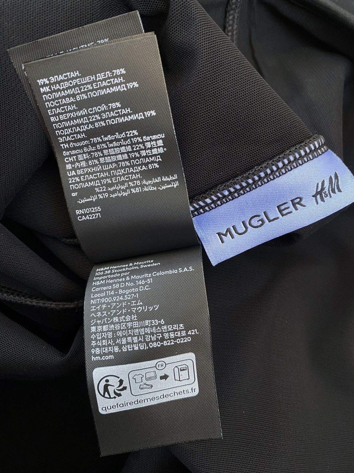 Mugler Mugler x H&M Corset-style Mini Dress Size M / US 6-8 / IT 42-44 - 21 Thumbnail
