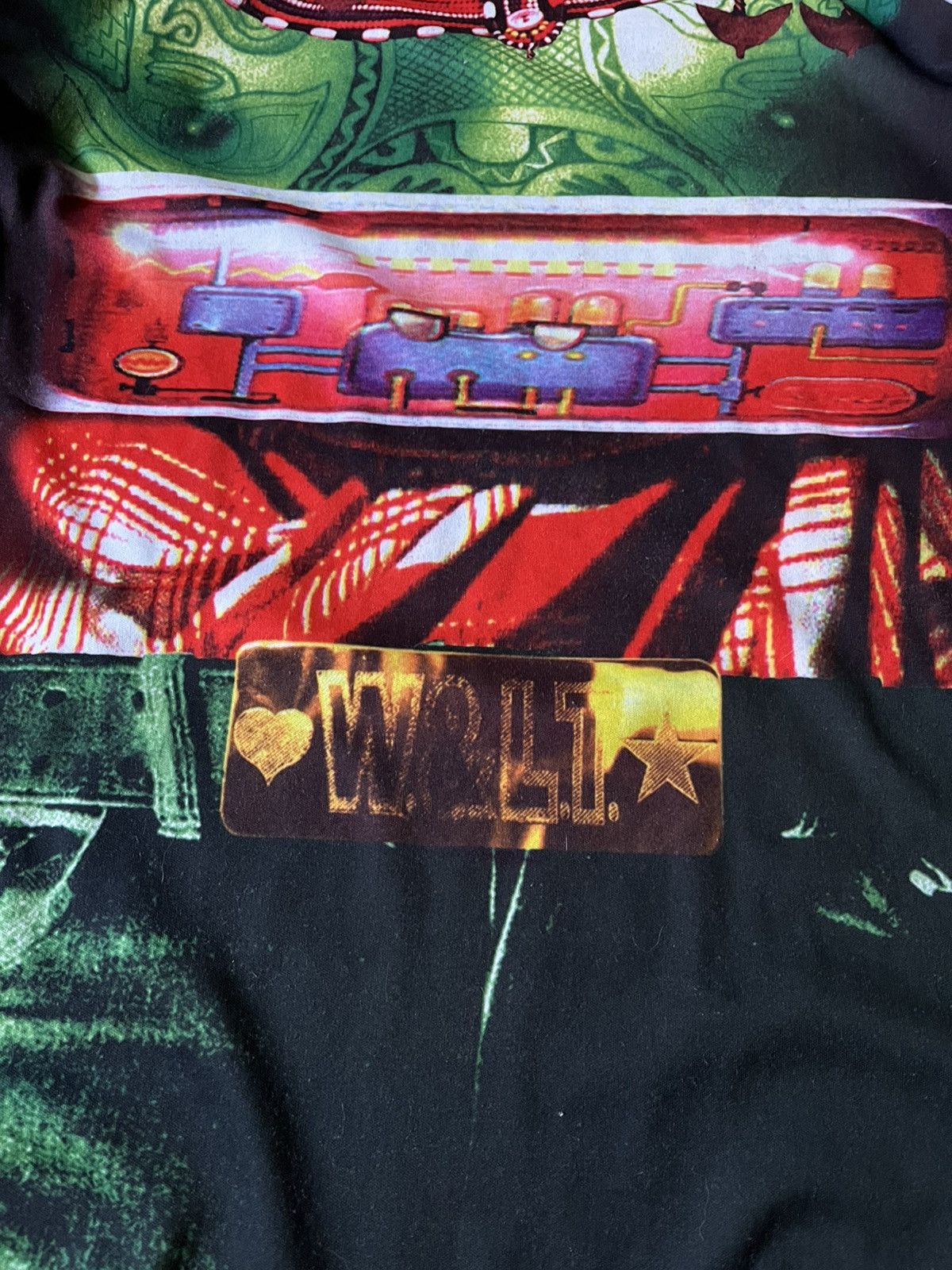 W&LT Walter Van Beirendonck W&LT 1996 long sleeve Alien rare Size US L / EU 52-54 / 3 - 5 Thumbnail