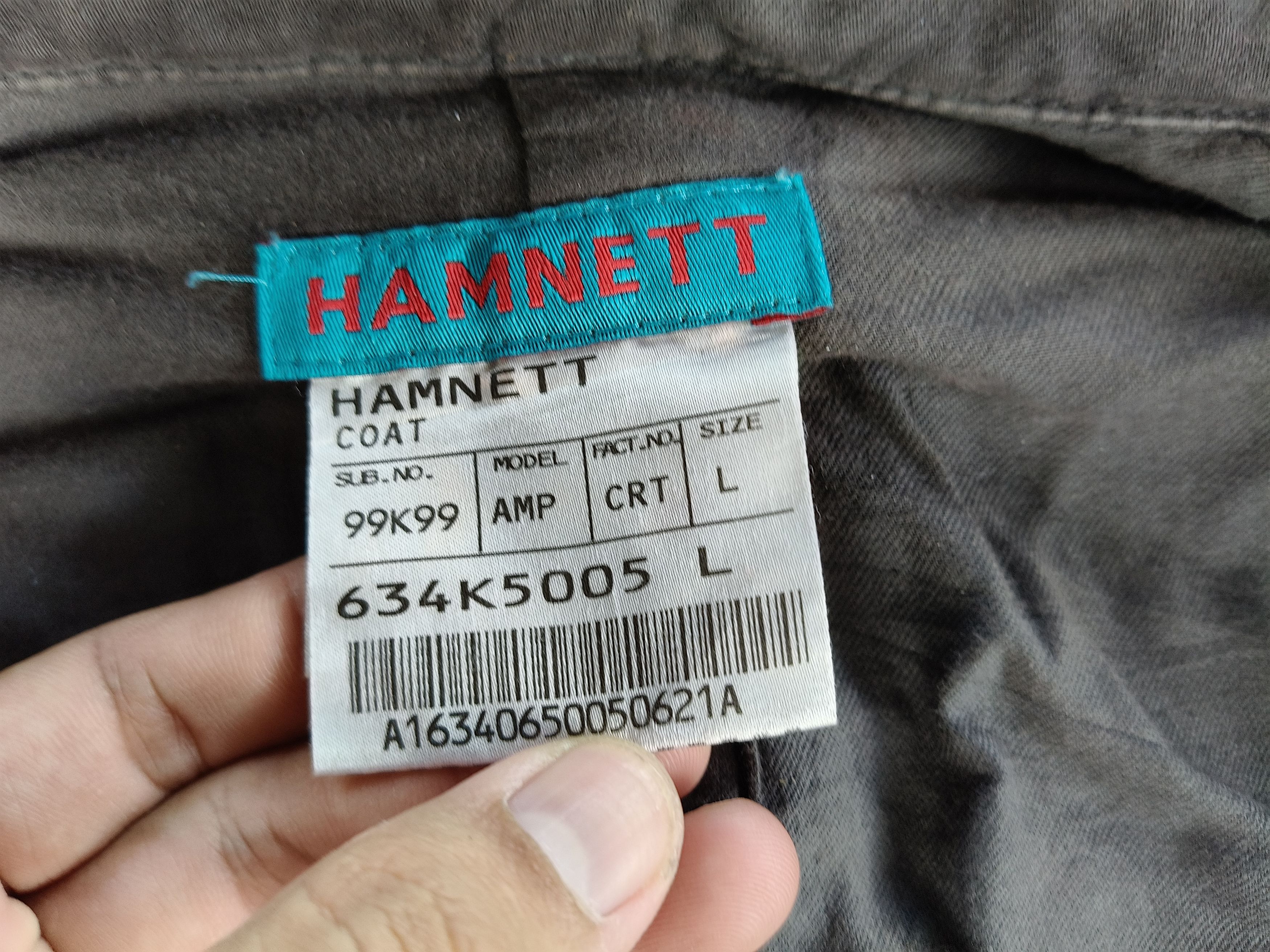 Katharine Hamnett London HAMNETT Zipper Long Jacket Size US L / EU 52-54 / 3 - 10 Thumbnail
