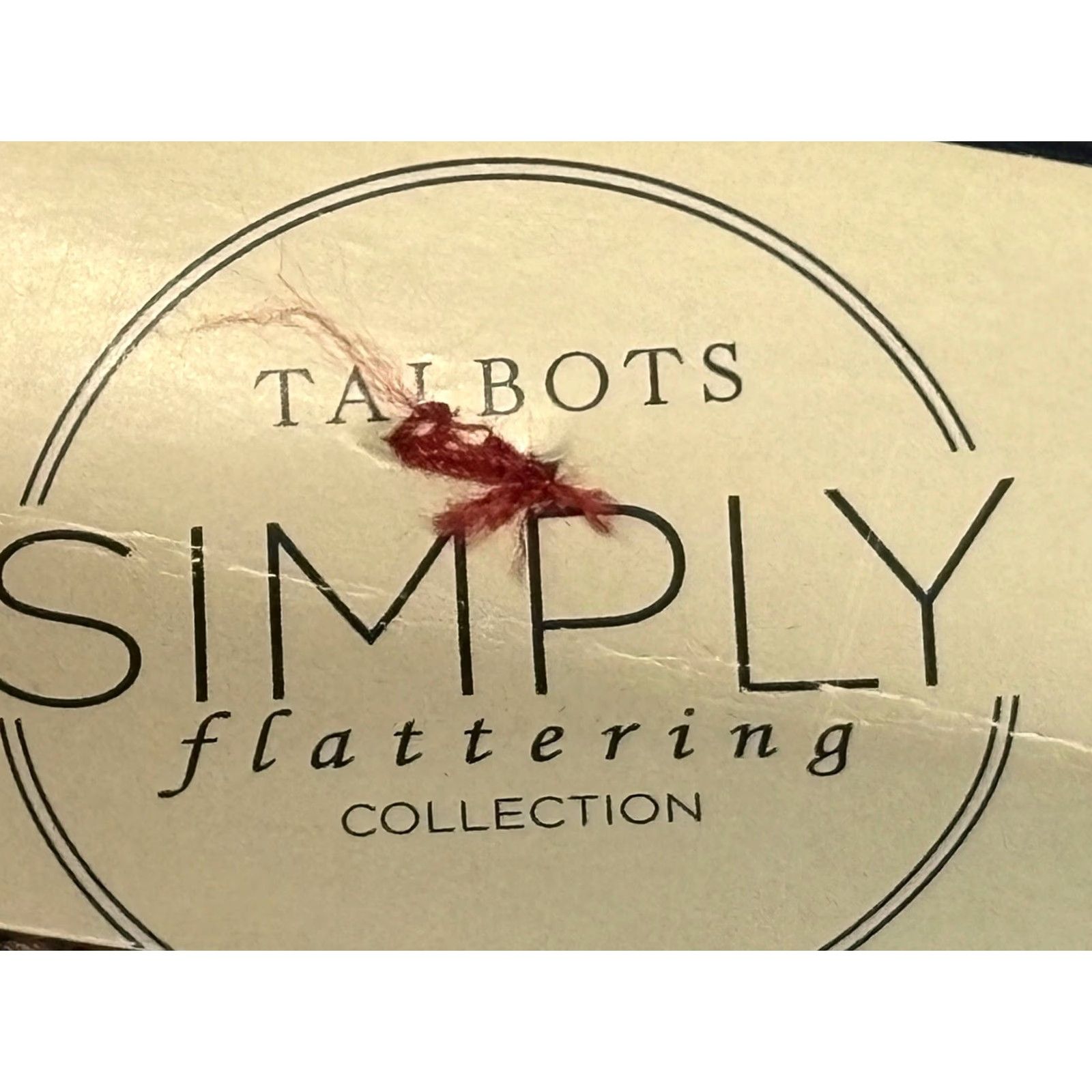 Talbots Talbots Simply Flattering Jegging Crop Jeans Womens 24W Plus Blue Stretch Denim 5-Pocket | High Rise Size 42" / US 20 - 6 Thumbnail