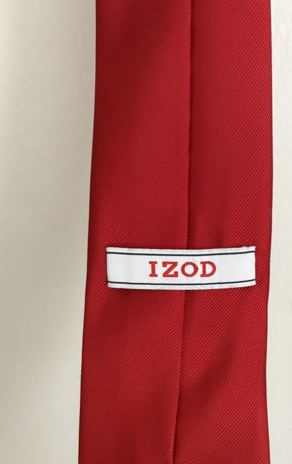 Izod NWOT 100% Silk Izod Red Tie Size ONE SIZE - 2 Thumbnail
