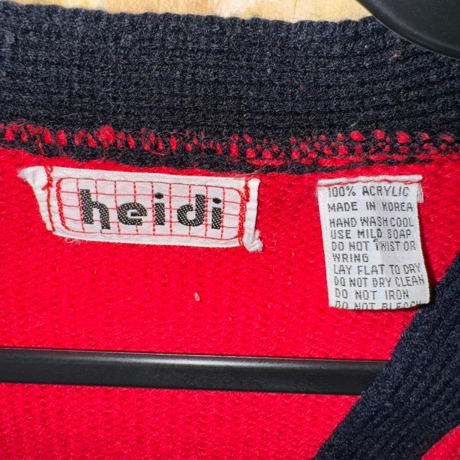 Vintage Vintage y2k lettermans style 1990s essential knit cardigan Size US L / EU 52-54 / 3 - 4 Thumbnail