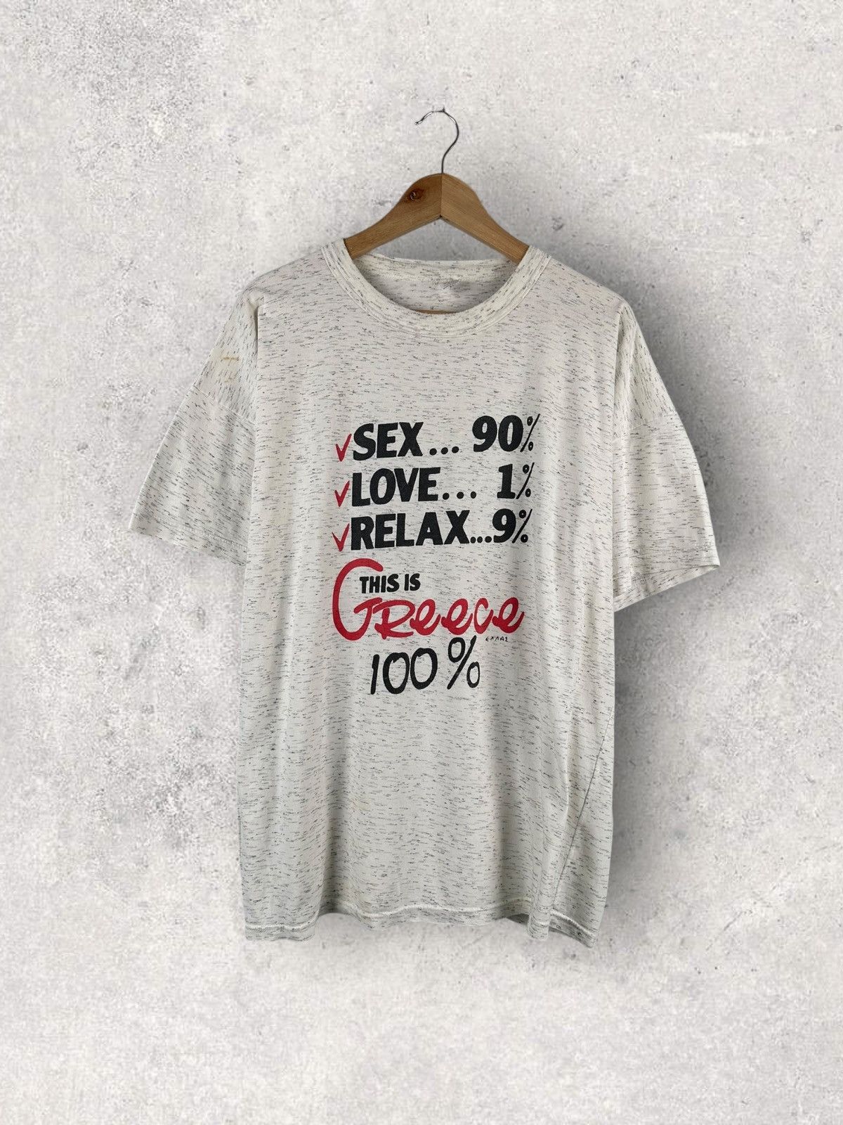 Band Tees Vintage 90s Humor Tee Box Logo Size US XL / EU 56 / 4 - 1 Thumbnail